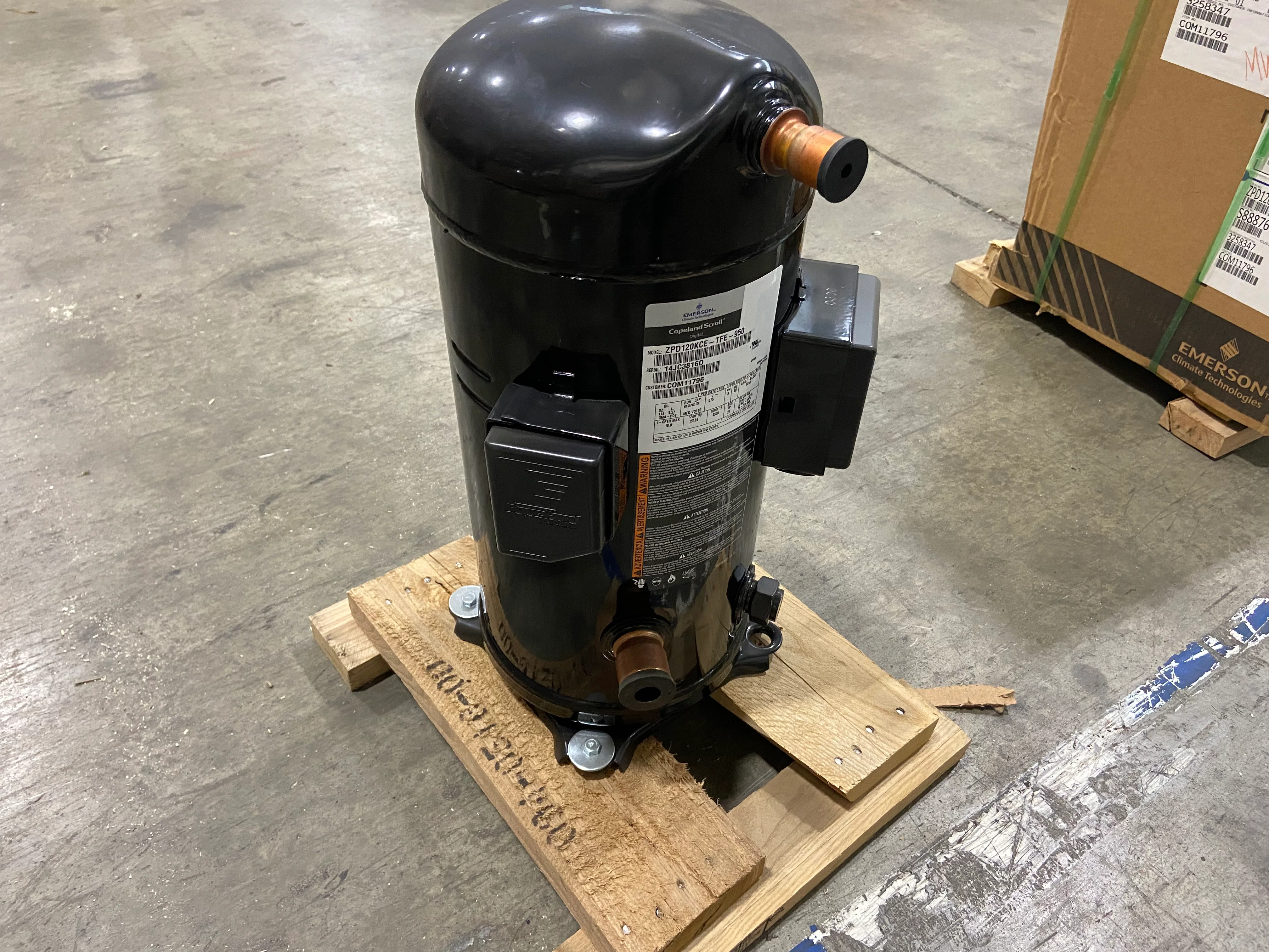 10 Ton Ac/HP Digital Scroll Compressor 575/60/3 R-410A - Image 4