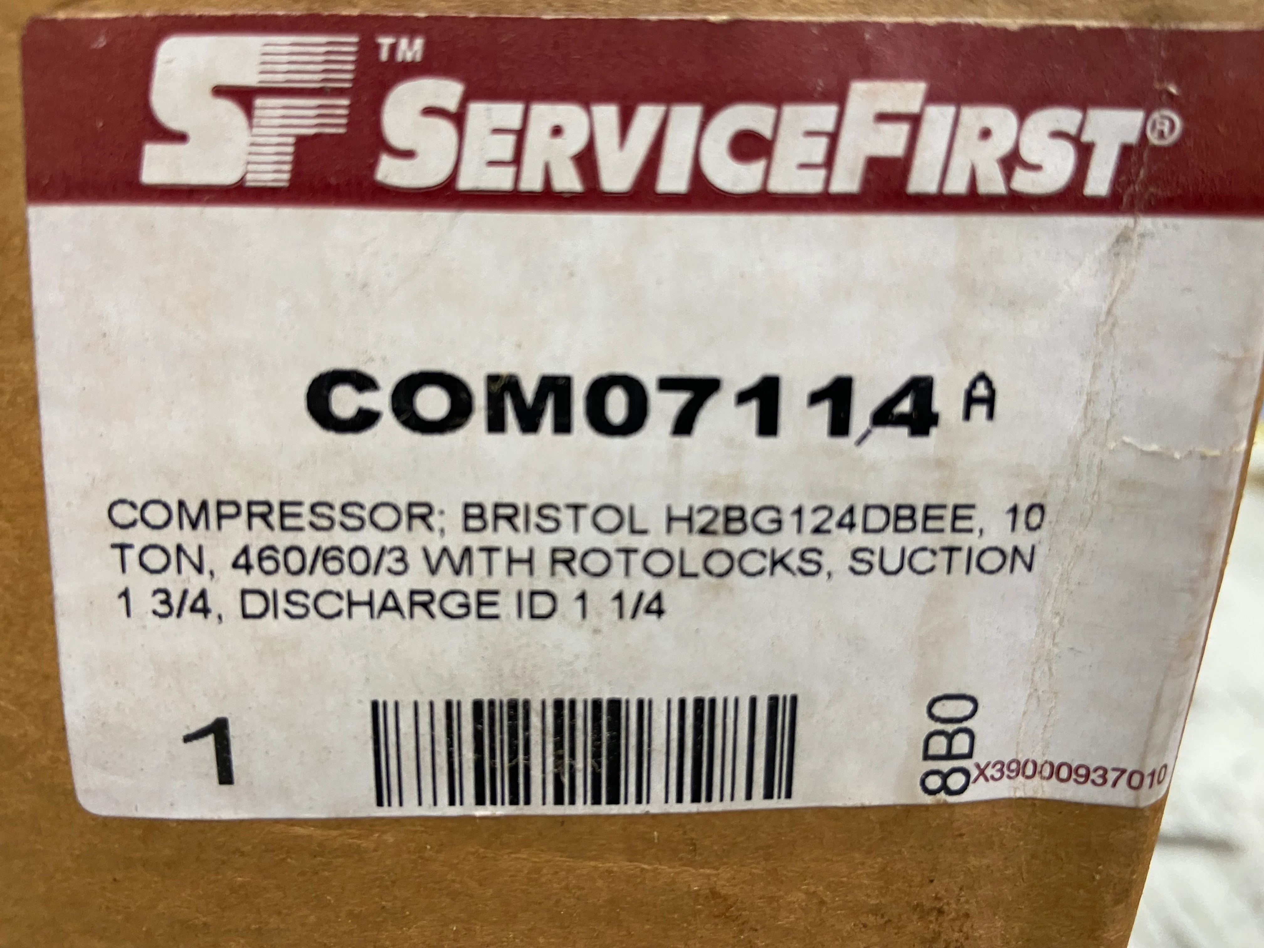 10 Ton AC/HP Hermetic Compressor 380-415/460/50-60/3 R-22 - Image 6