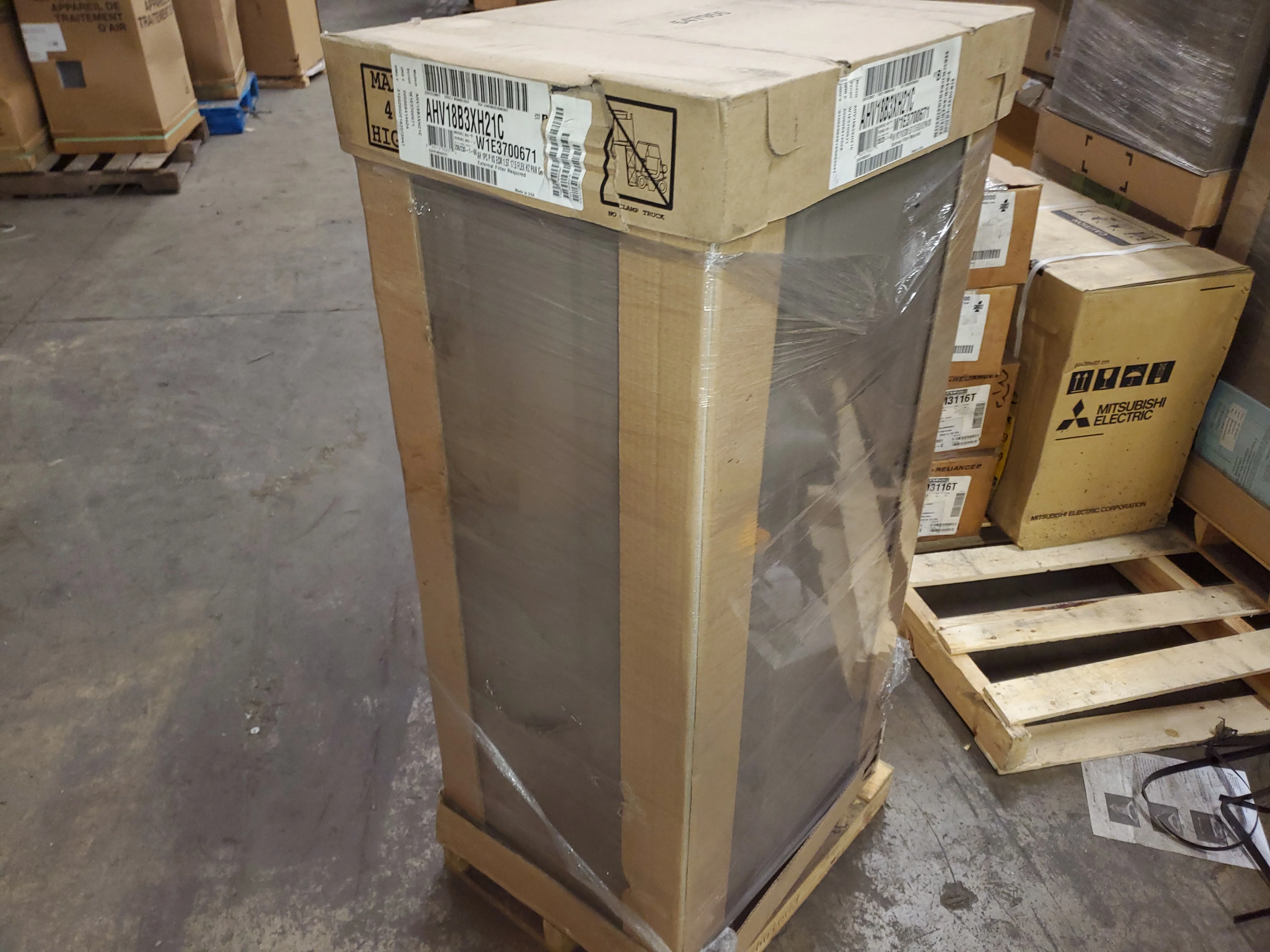 1.5 Ton AC/HP ECM Variable Speed Multiposition Fancoil, 208-230/60/1 R-410A/R-22 CFM 850 - Image 7