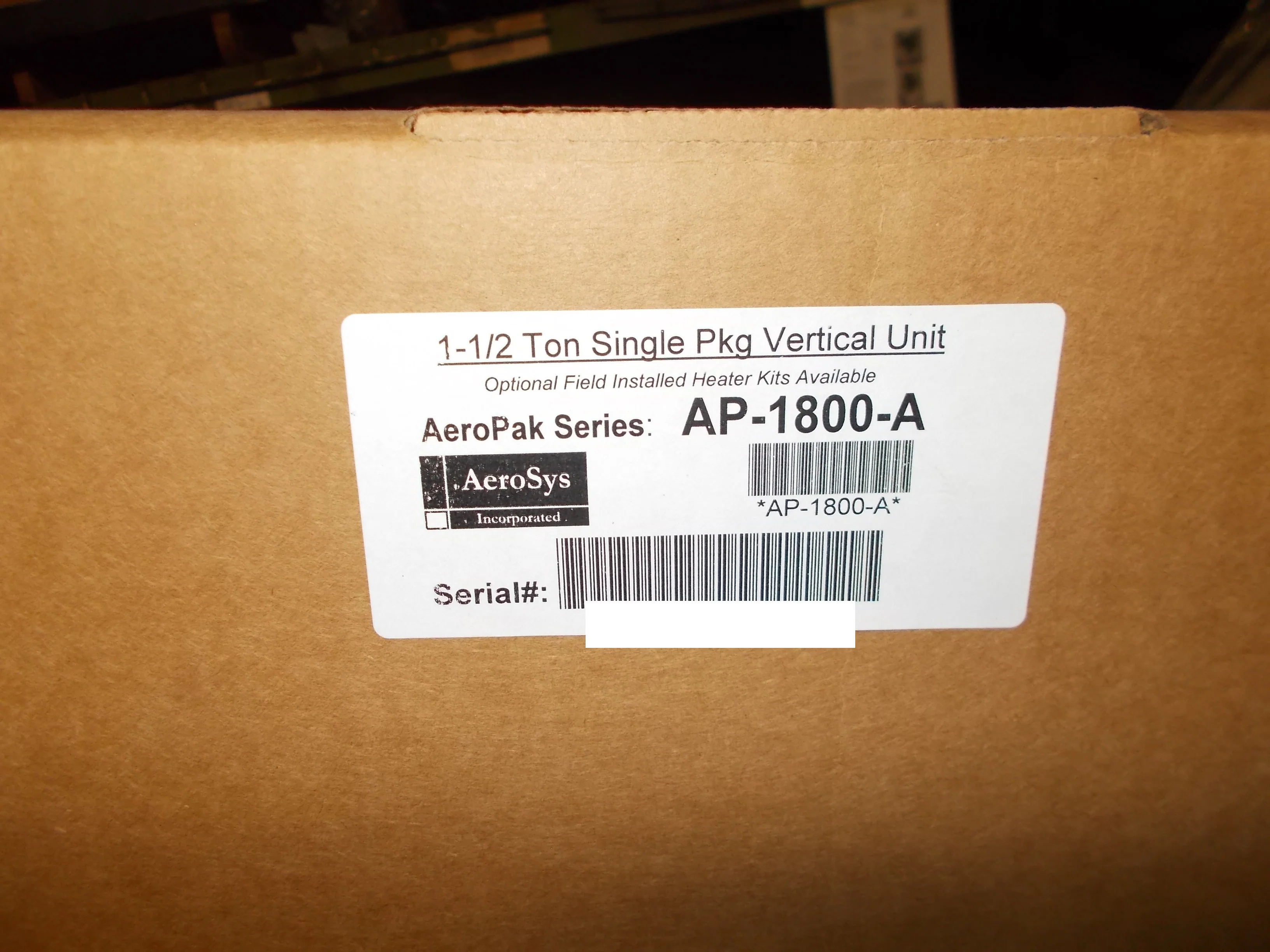 1.5 Ton Ap" Series Aero Pak Thru-The-Wall Modular Package Air Conditioner Unit - Image 6
