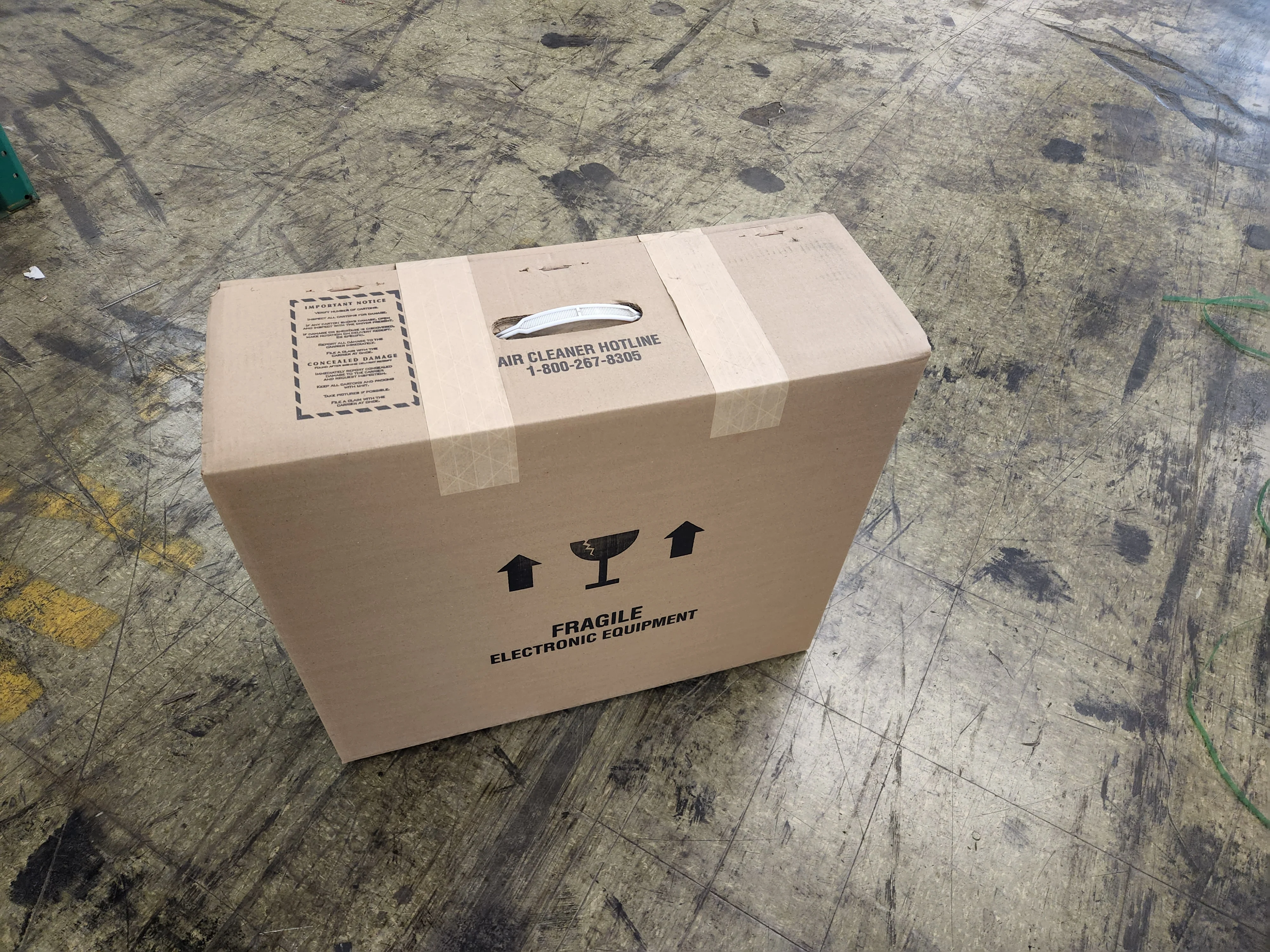 13-1/8" X 20-3/4" High Efficiency Electronic Air Cleaner 120/60/1 CFM:1200 - Image 4