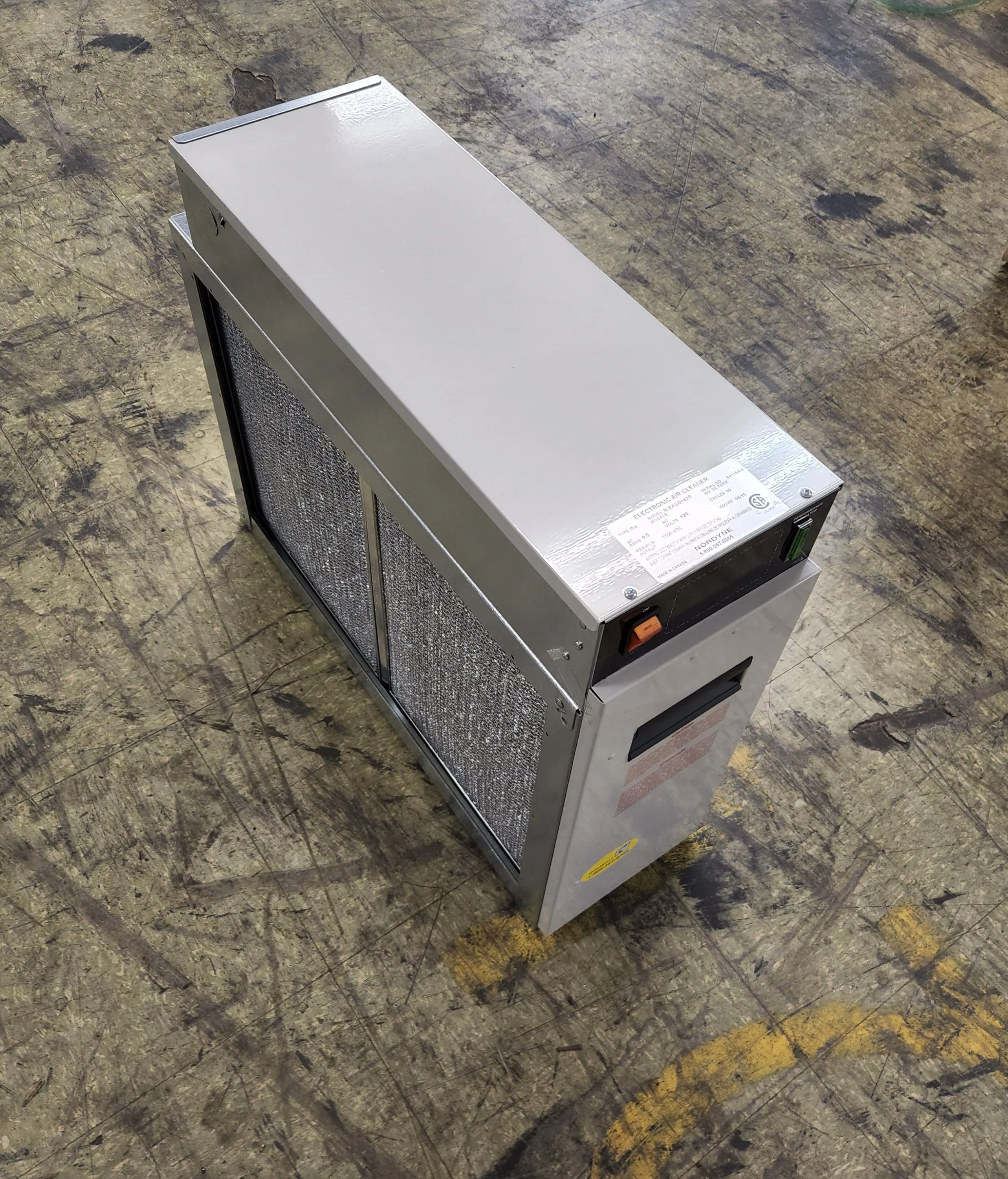 13-1/8" X 20-3/4" High Efficiency Electronic Air Cleaner 120/60/1 CFM:1200 - Image 6