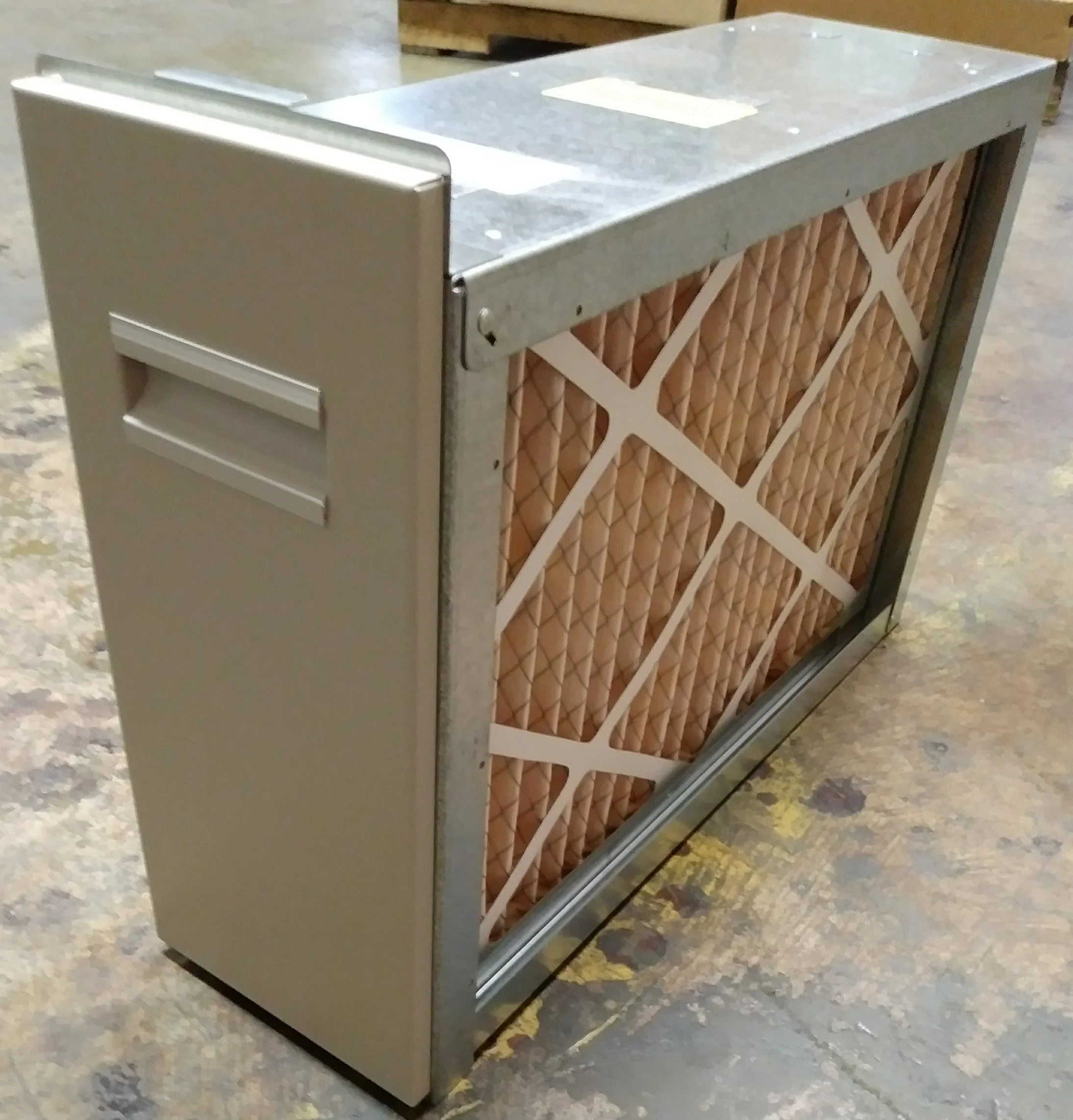 13-1/8" X 20-5/8" High Efficiency Retrofit Media Air Cleaner for Air Handler - Image 5