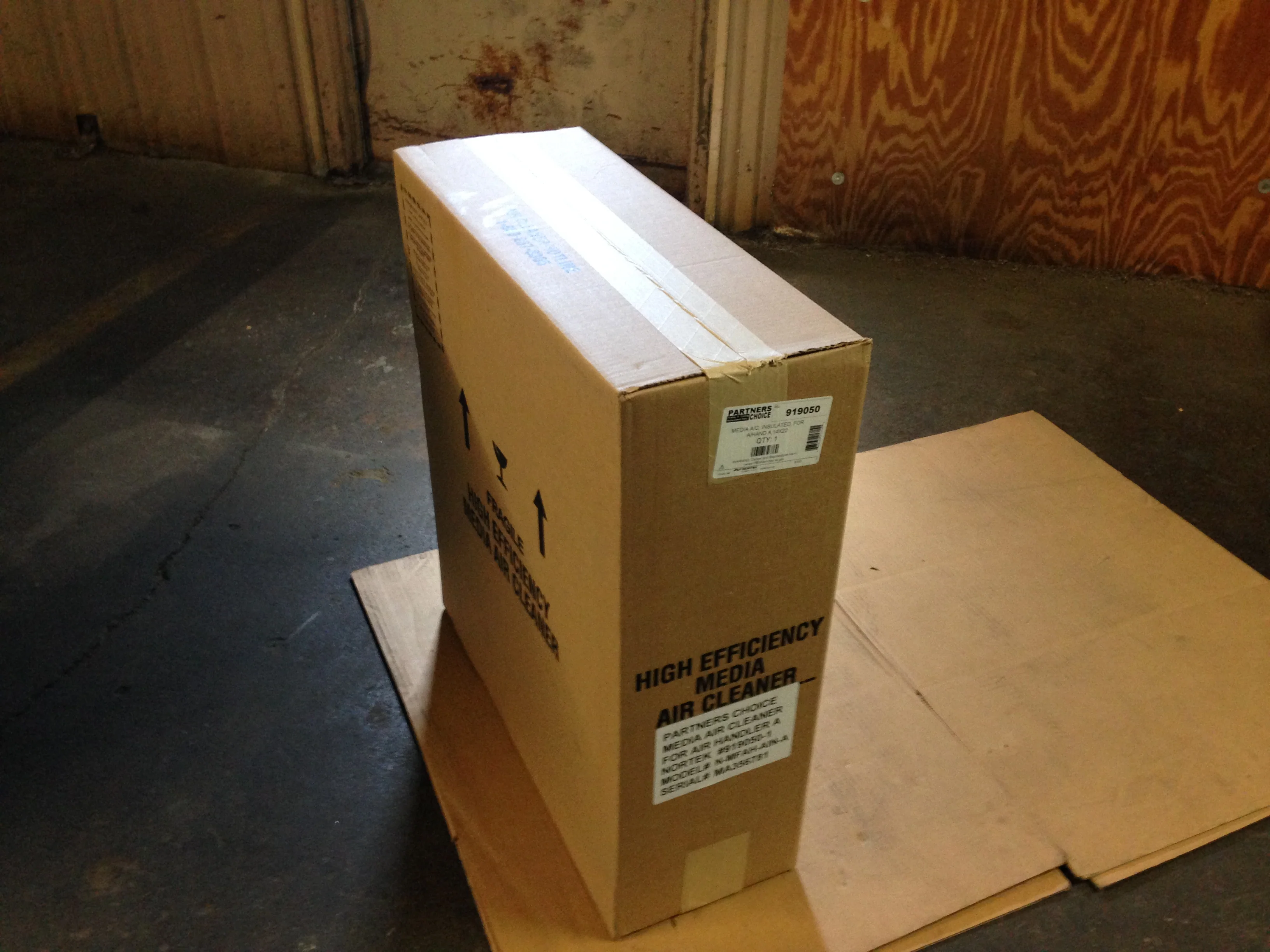 13-1/8" X 21-3/4" High Efficiency Custom Fit Media Air Cleaner for Air Handler - Image 6