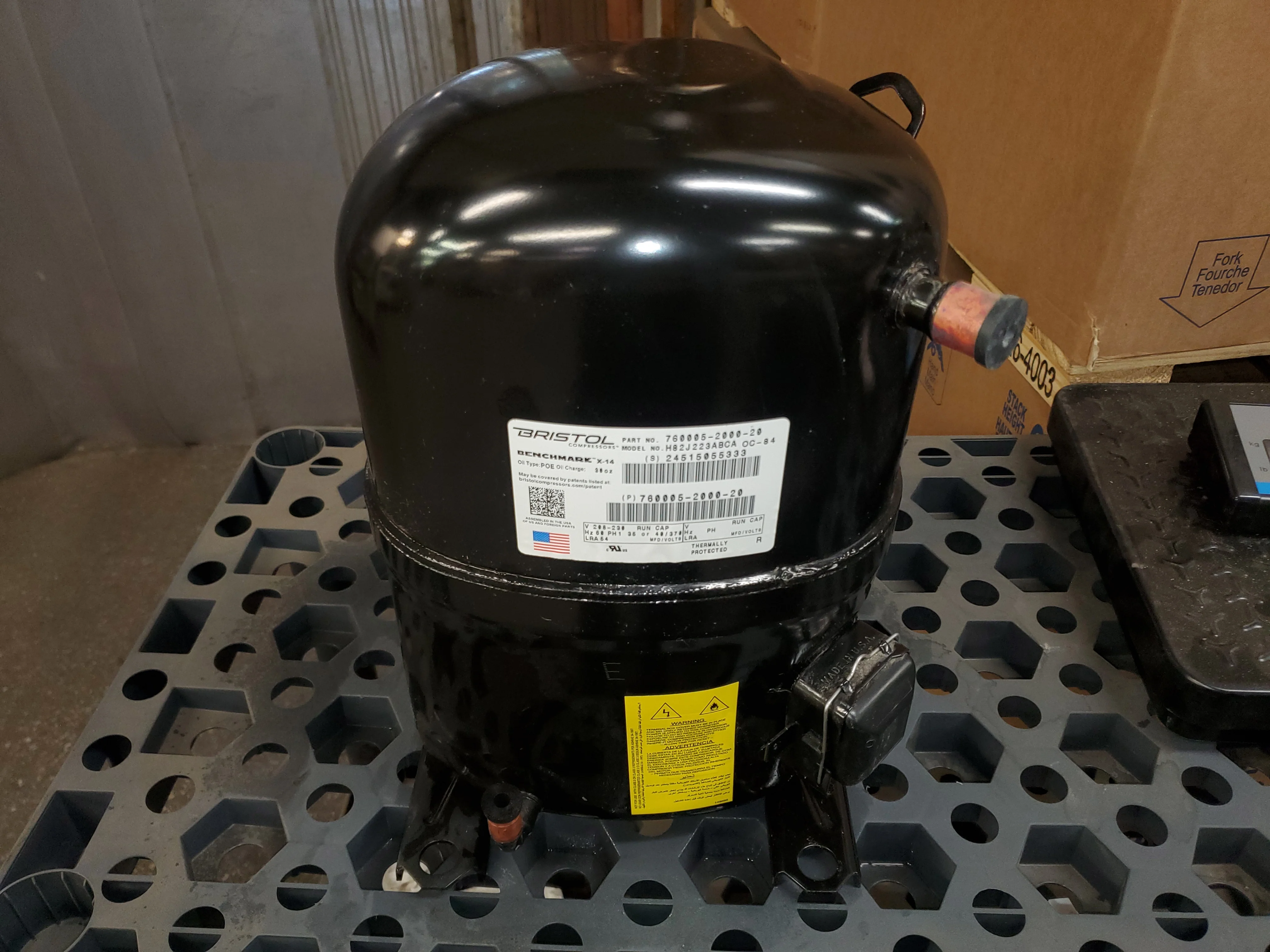 2 Ton AC/HP "Benchmark" Model High Temp Reciprocating Compressor 208-230/60/1 R410A - Image 5