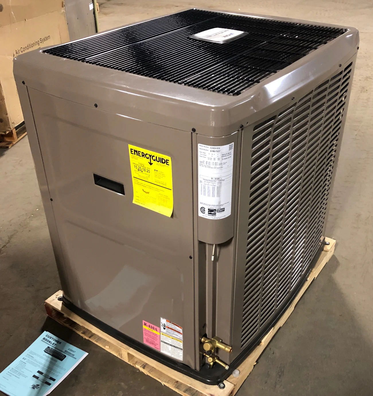 2 Ton Affinity Series Two-Stage Split-System Air Conditioner; ECM Fan Motor, 18 SEER, 208-230/60/1 - Image 3