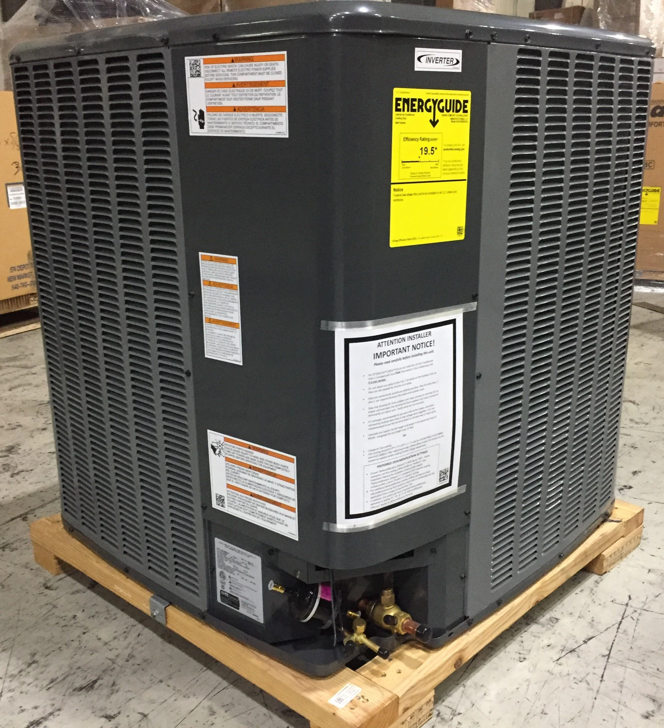 2 Ton Split-System Inverter Communicating Air Conditioner 208-230/60/1 R410A 20 Seer - Image 5