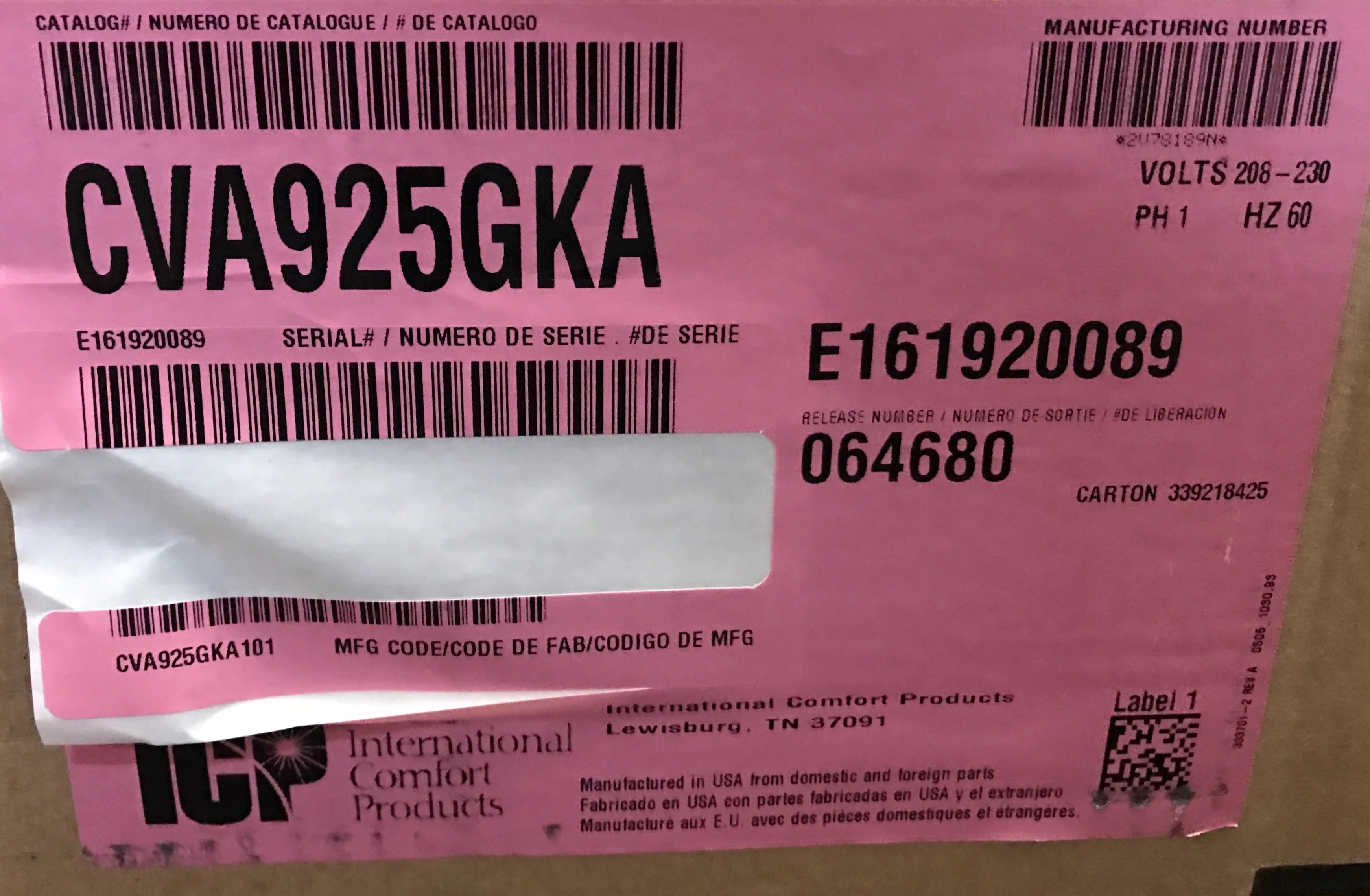2 Ton 2 Stage Var Spd Split-System AC/W Observer Communicating Control System - Image 7