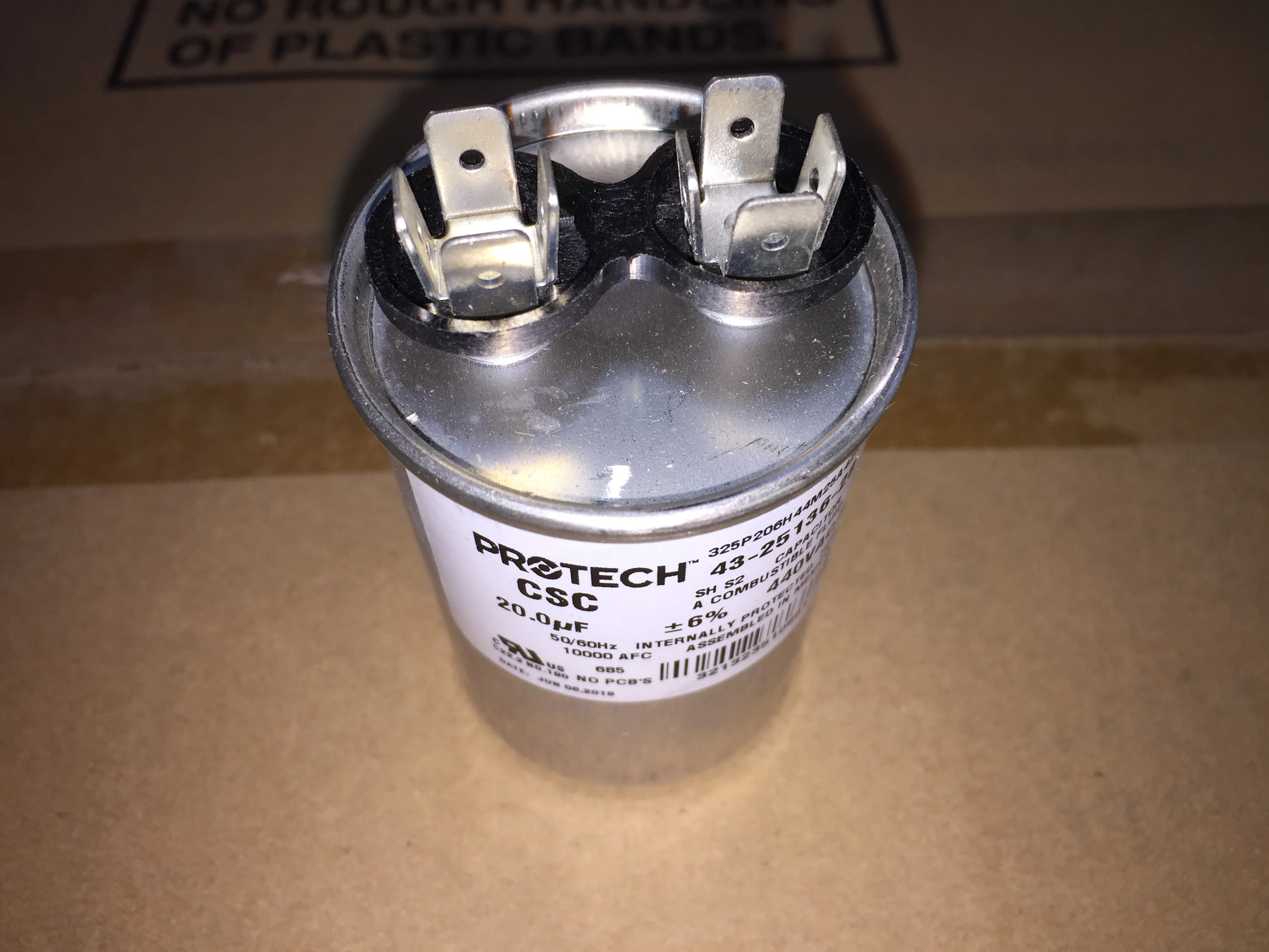 20UF  x 440VAC Round Run Capacitor - Image 6