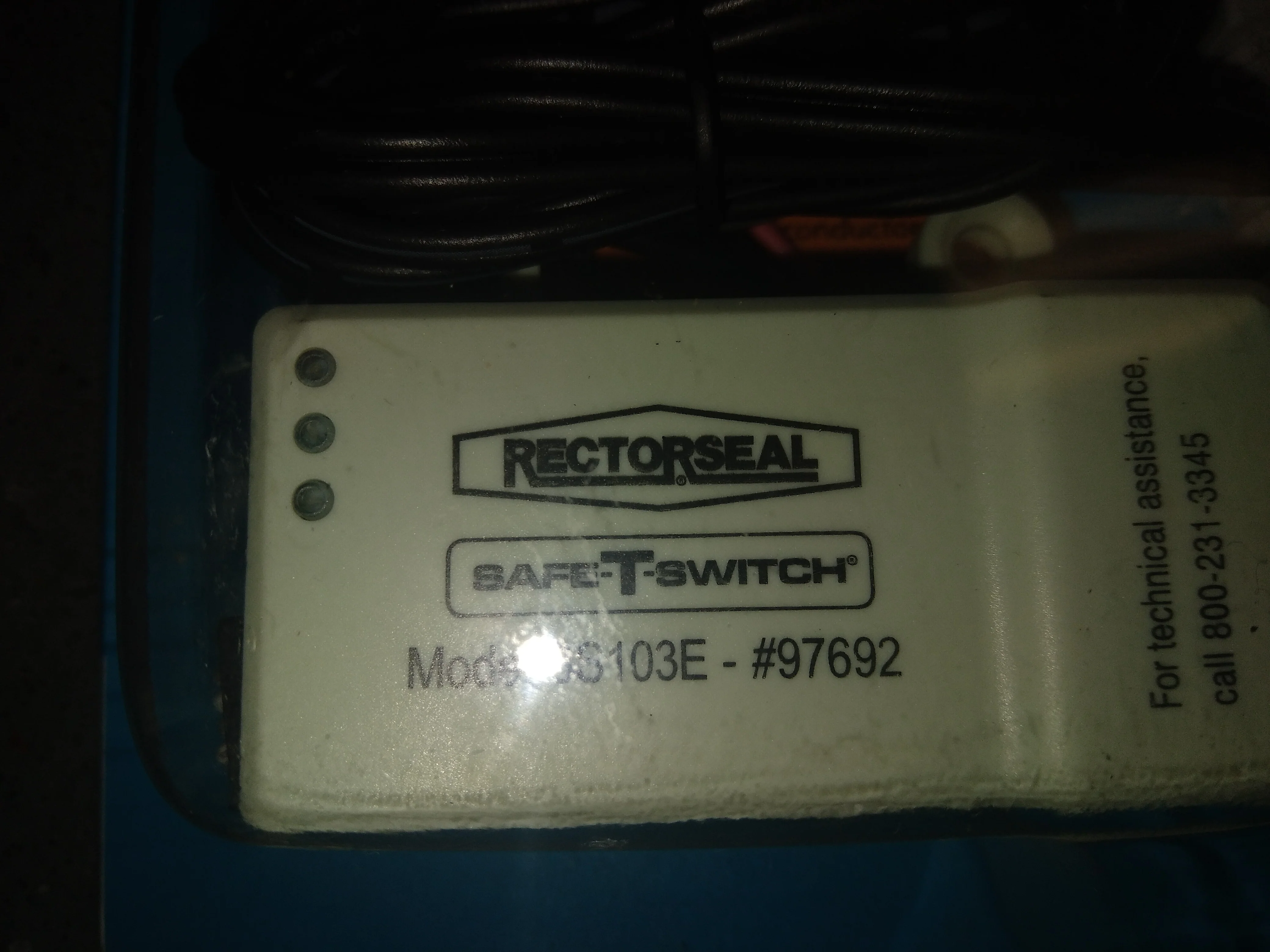 24 Volt Condensate Overflow Shut-Off Safe-T-Switch - Image 4