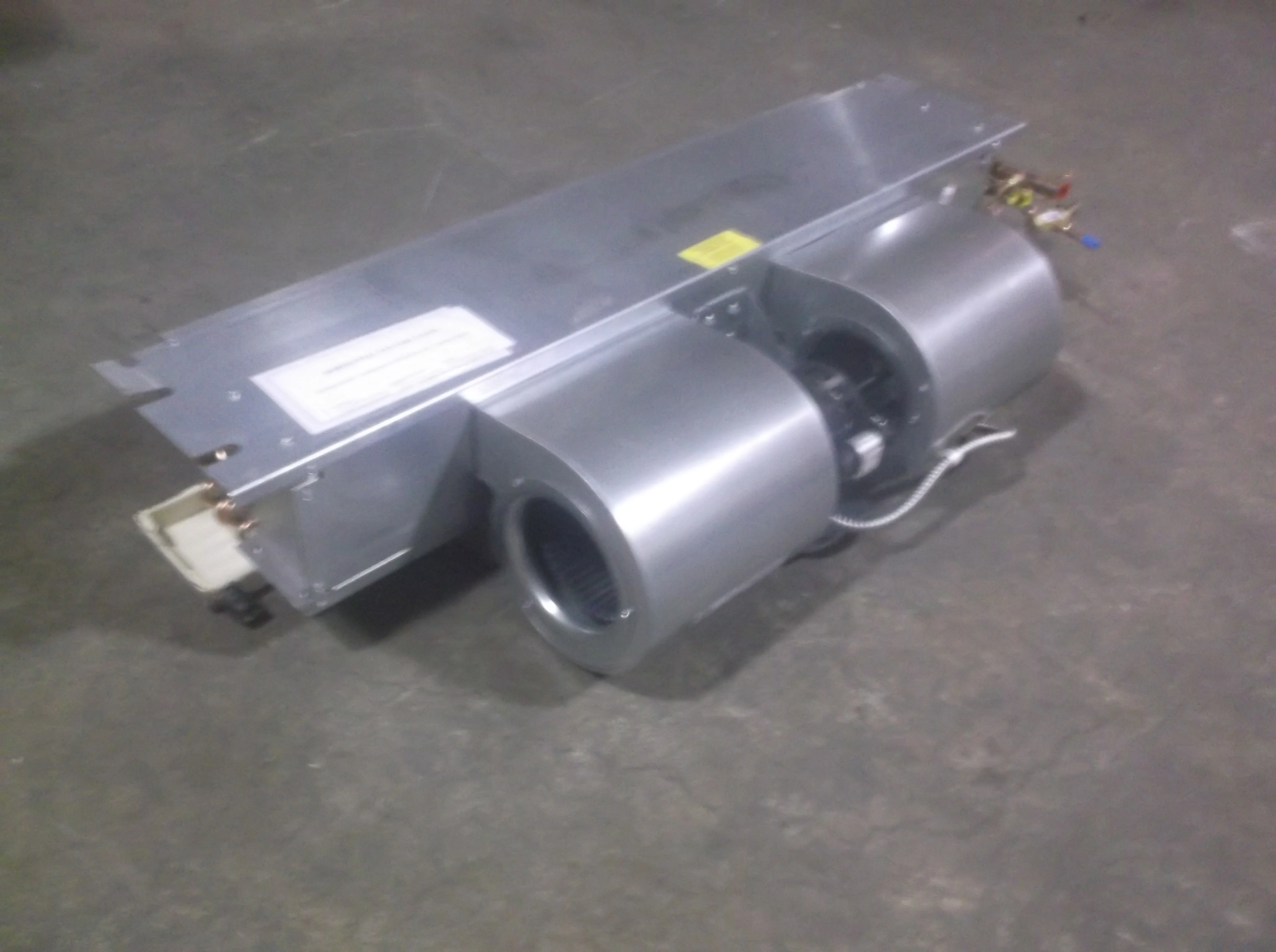 2.5 Ton AC/HP Horizontal Ceiling Mount Fancoil; 3 KW Heat, 13 SEER, 208-230/60/1, R-410A - Image 3
