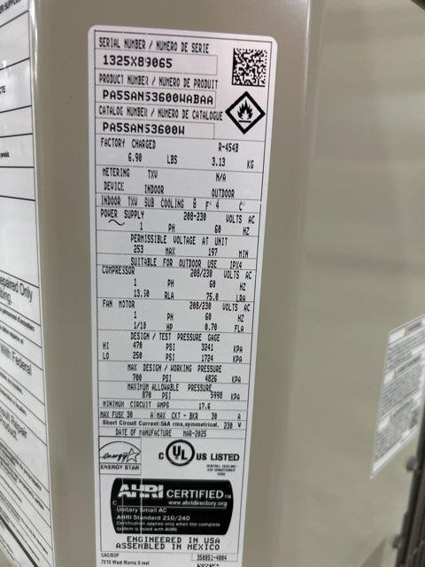 3 Ton 1-Stg SS AC R-454B 14.3 SEER2 with 3 Ton Multi Fan Coil R-454B and 8 kW Heat Kit with Breaker - Image 4
