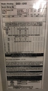 3 Ton Convertible Heat Pump Packaged Unit 13 SEER/11.8 EER 460/60/3 R-410A CFM 1150-1700 - Image 5