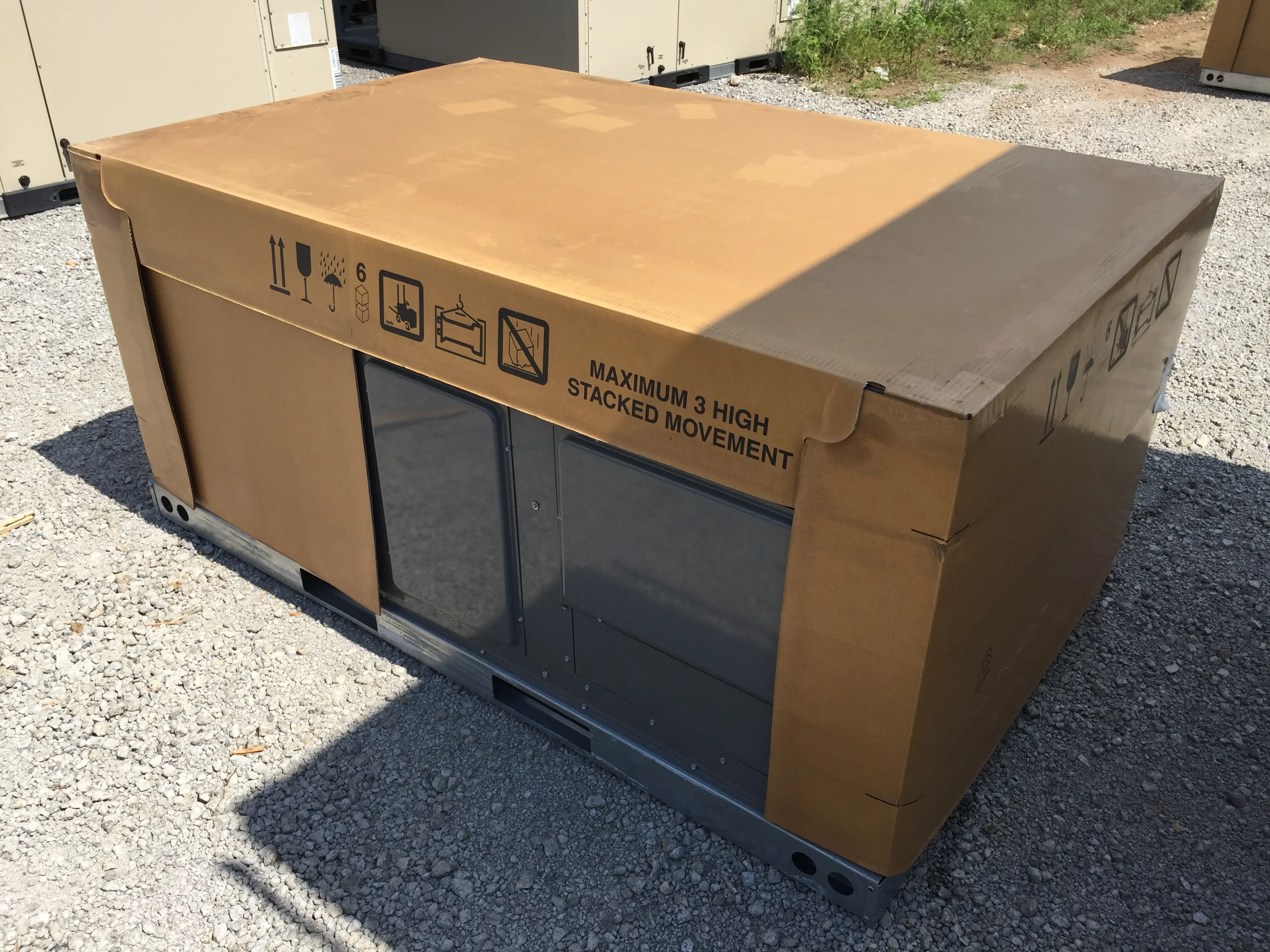 3 Ton Convertible Natural Gas/Electric Packaged Unit, 13 SEER 81% 460/60/3 R-410A - Image 3