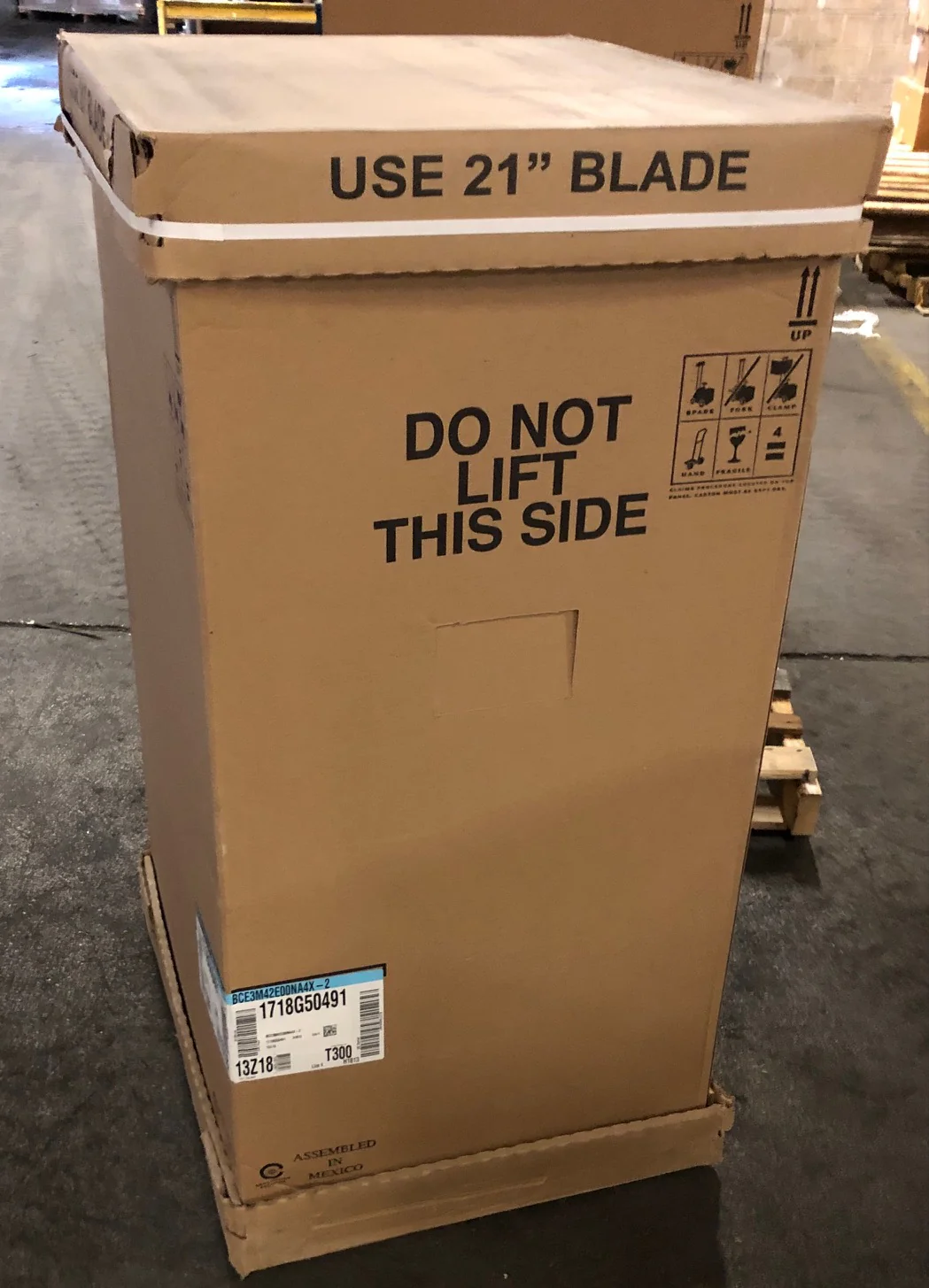 3.5 Ton AC/HP Const Torq Up/Horz Air Handler with 10Kw Heat Kit, 208-240/60/1 R-410A CFM:1600 - Image 7