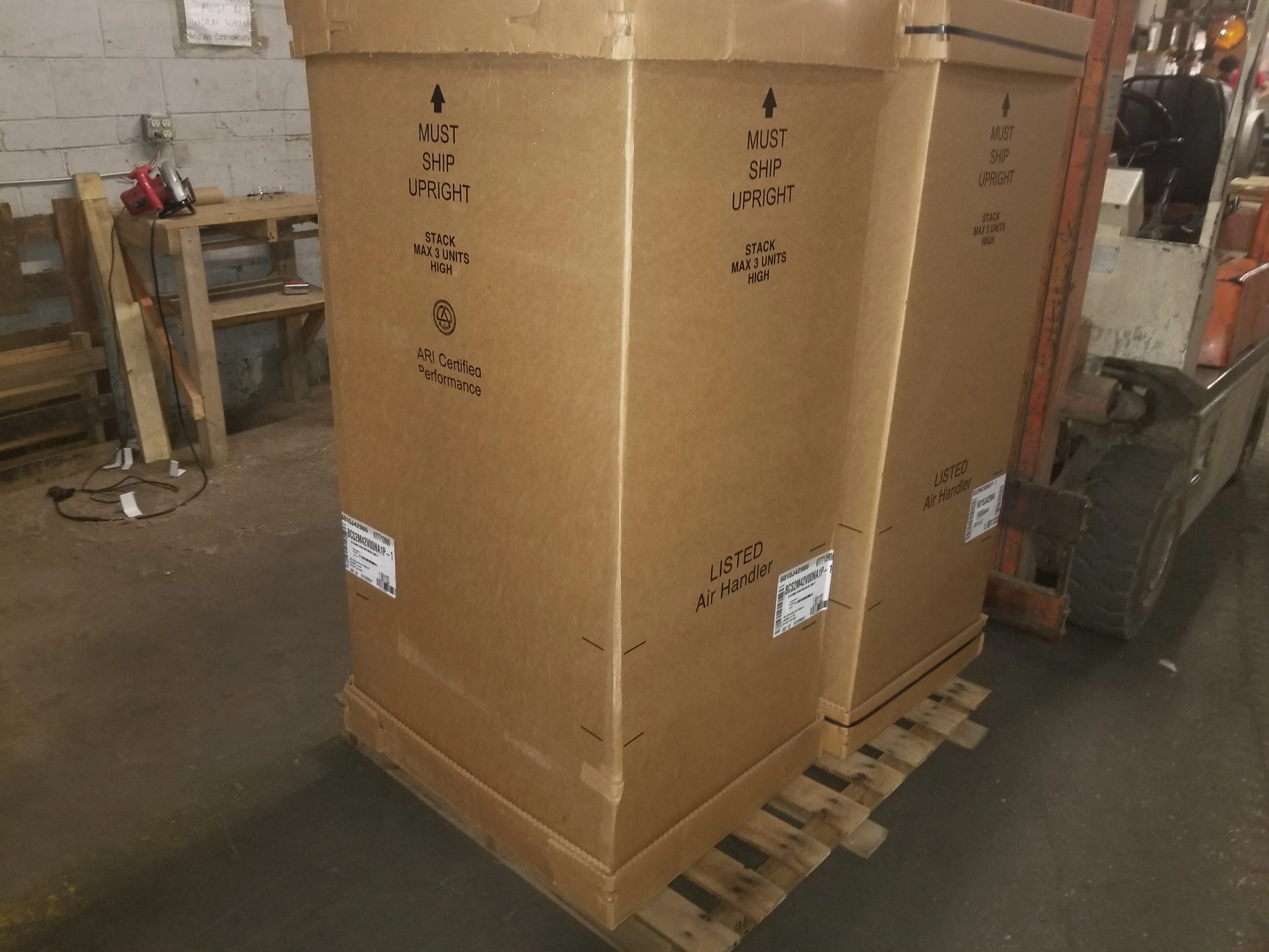 3.5 Ton AC/HP ECM Variable Speed Multiposition Fancoil; 208-240/60/1, R-410A - Image 8