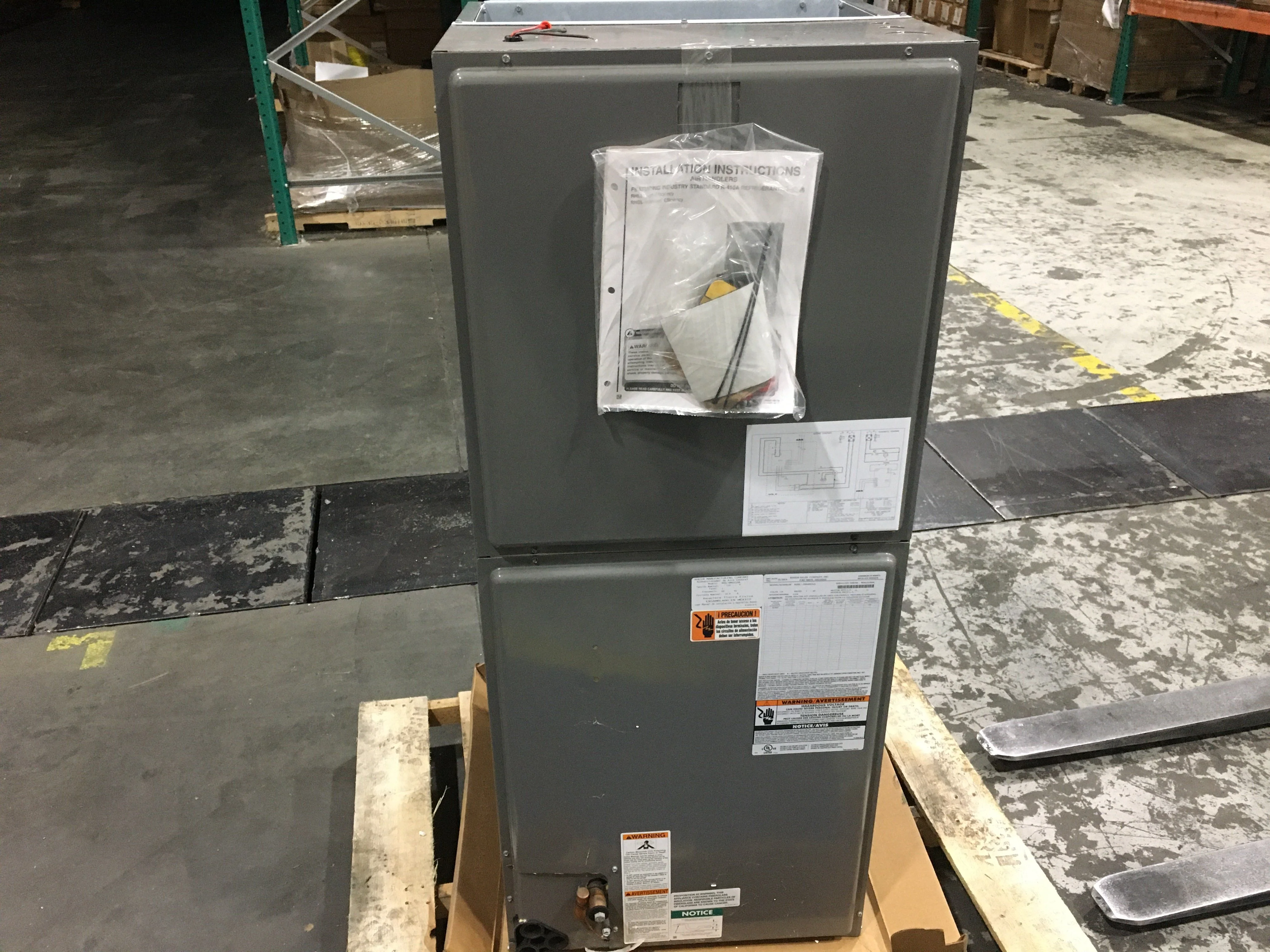 3.5 Ton AC/HP Standard Eff Multi Fan Coil; 15 SEER, 115/60/1, R-410A, CFM 1400-1600 - Image 5