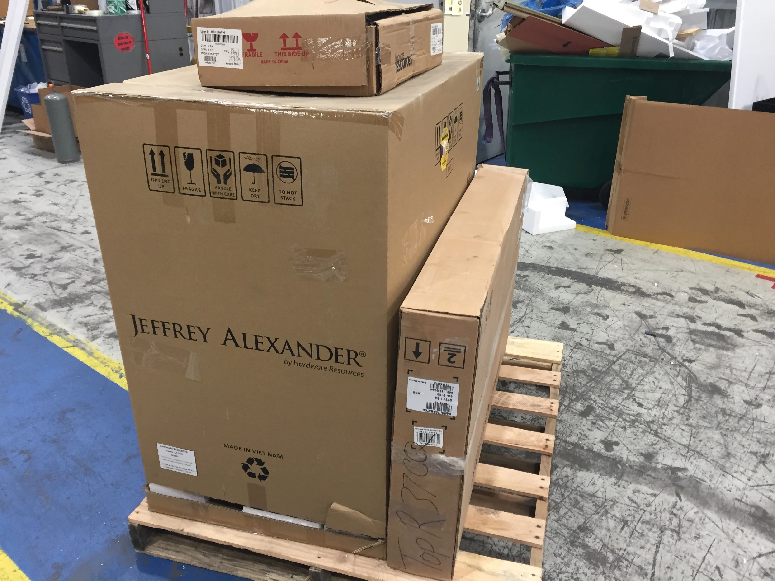 36 "Jeffrey Alexander" Series Vanity/Top/Sink Set; Grey" - Image 13