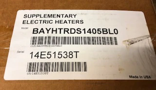 5 kW Electric Heat Kit 208-240/60/1 - Image 6