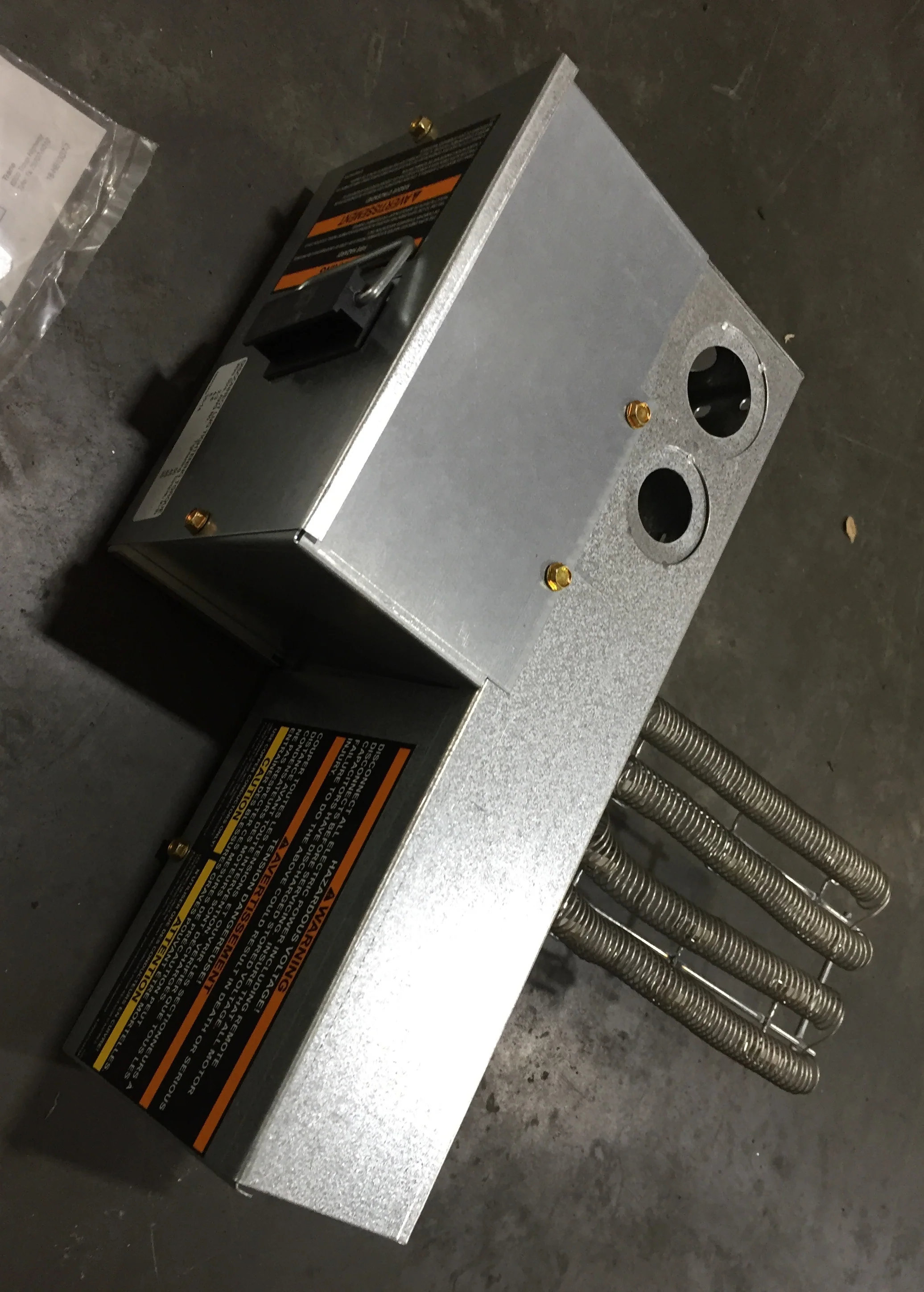 5 kW Electric Heat Kit w/Recessed Breaker 208-240/60/1 - Image 7