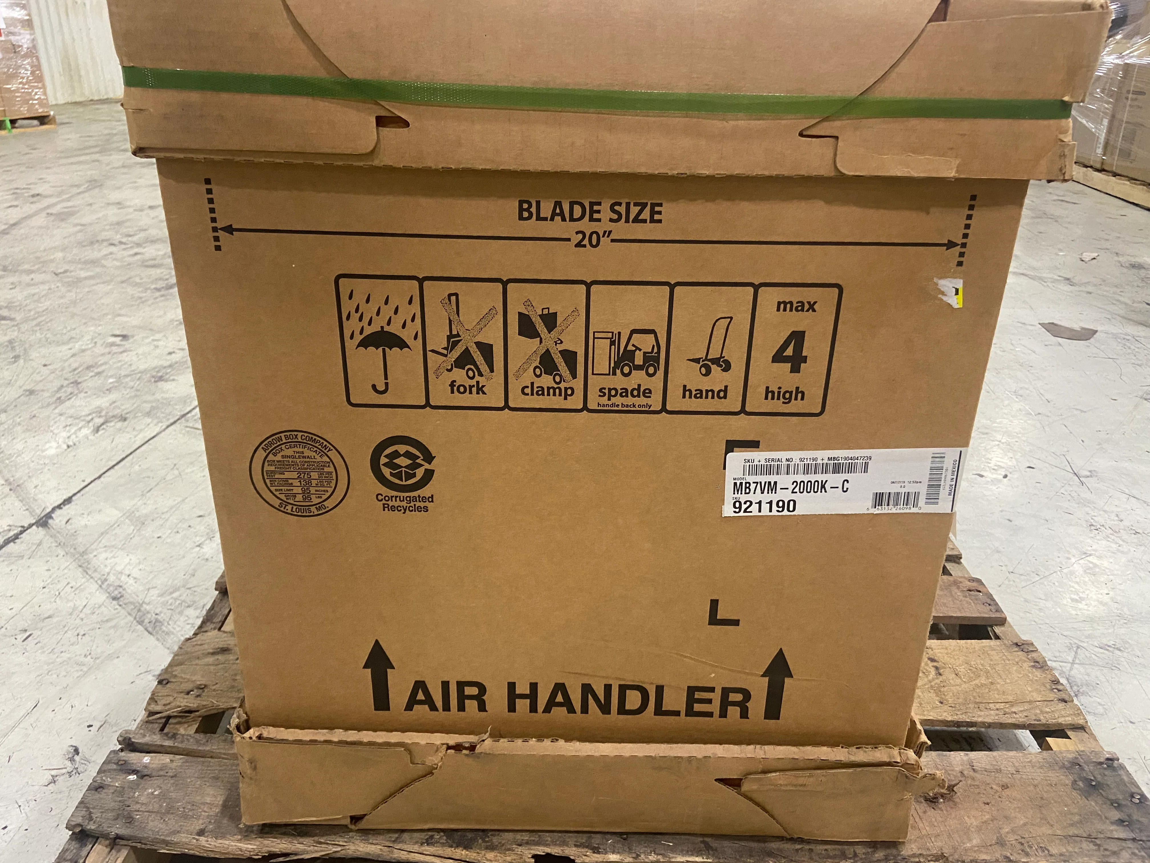 5 Ton AC/HP Multi-Position Variable Speed ECM Based Indoor Modular Blower/Less Coil, 208-240/60/1 - Image 6