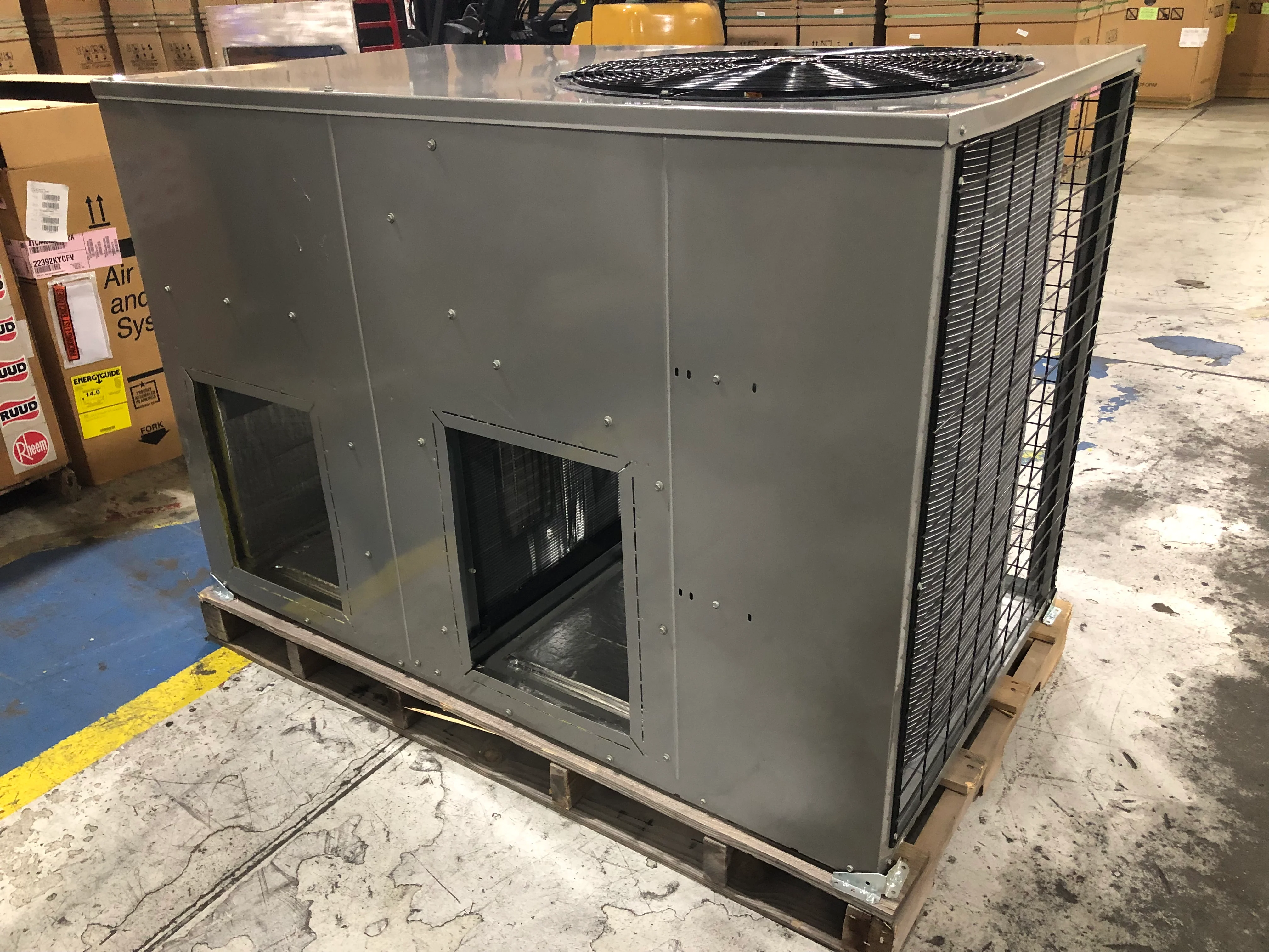 5 Ton Convertible Packaged Air Conditioner Unit, 14 SEER, 208-230/60/1, R410A - Image 3