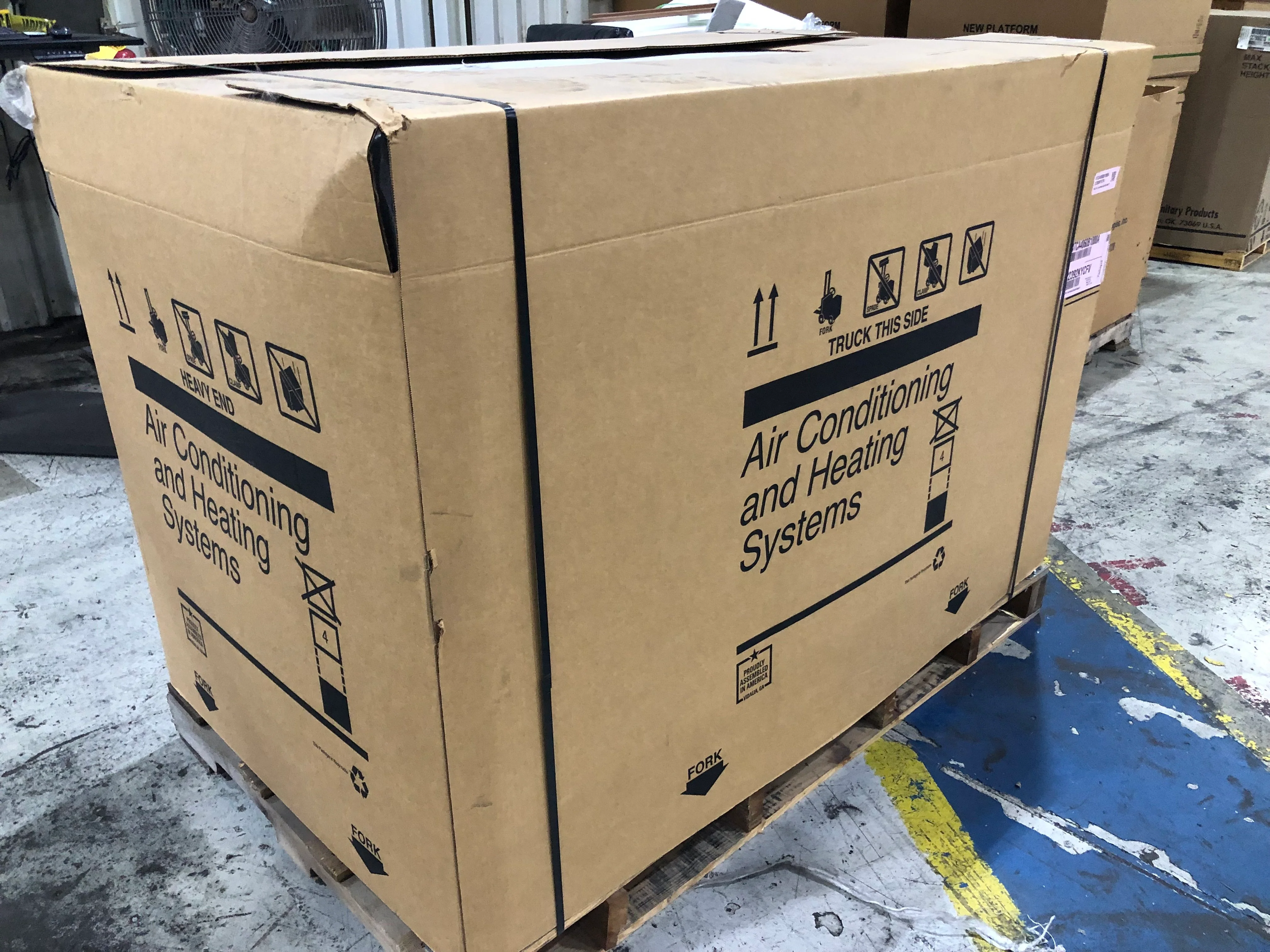 5 Ton Convertible Packaged Air Conditioner Unit, 14 SEER, 208-230/60/1, R410A - Image 5