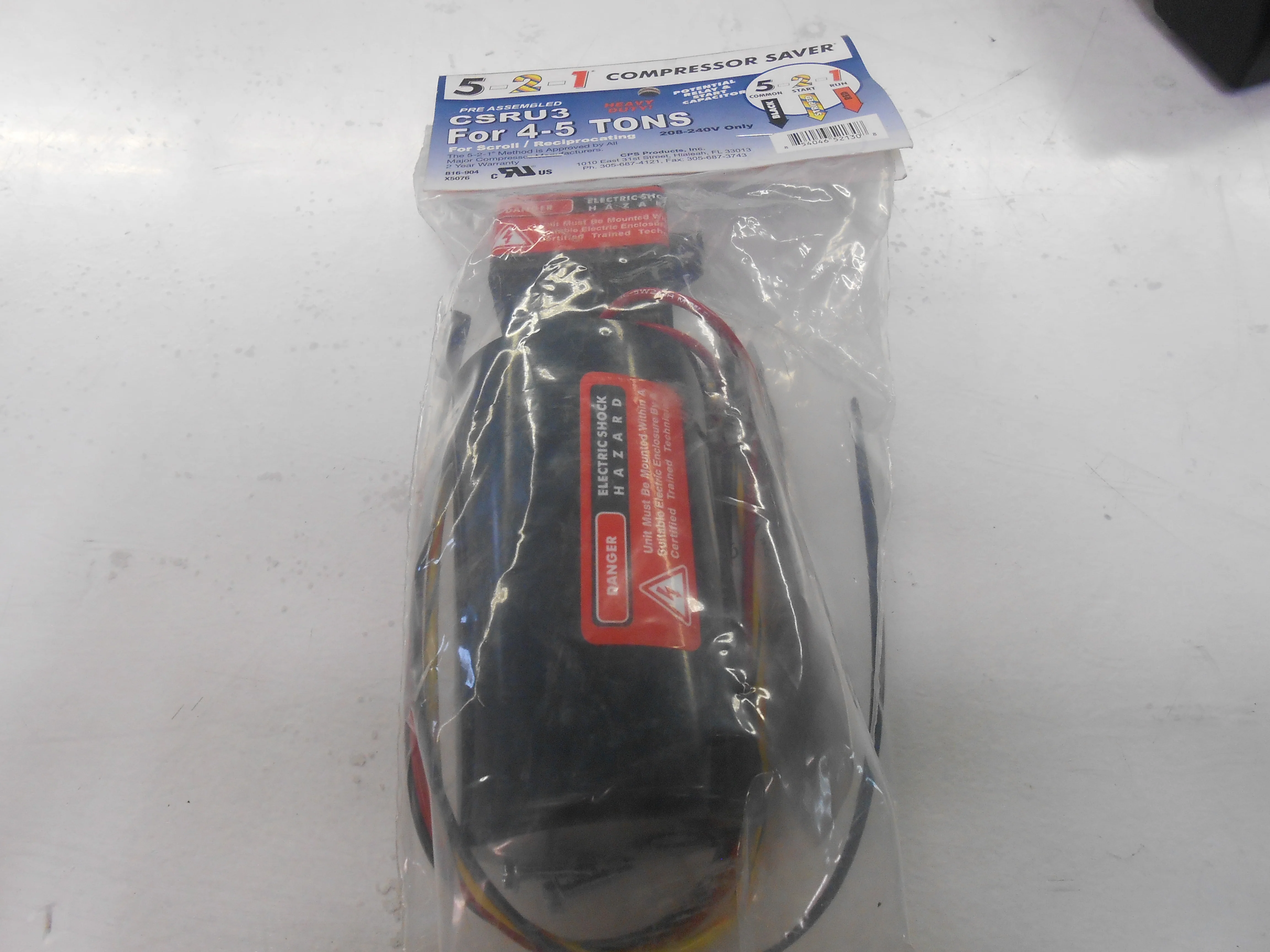 5-2-1 Compressor Saver For 4-5 Tons, 208-240 Volt - Image 6