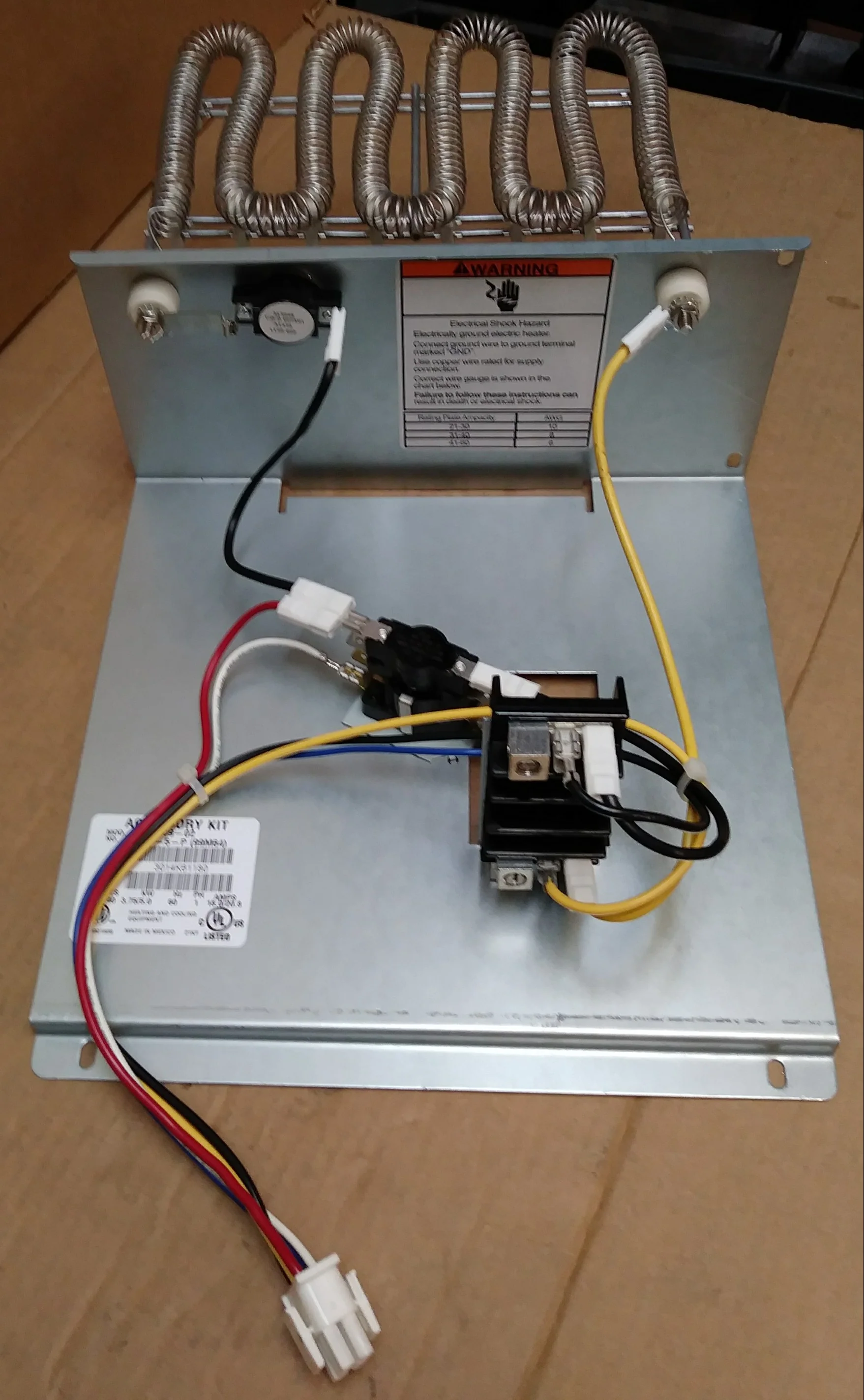 5/3.75 kW Electric Heat Kit 208-240/60/1 - Image 7