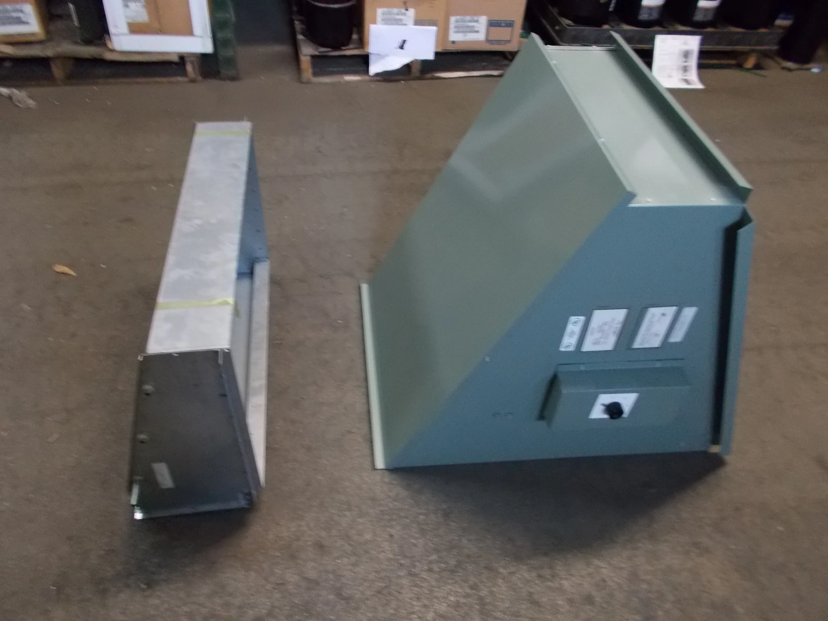 7-1/2 Ton Downflow/Sideflow Economizer w/Relief Damper 208-230-460/60 - Image 9