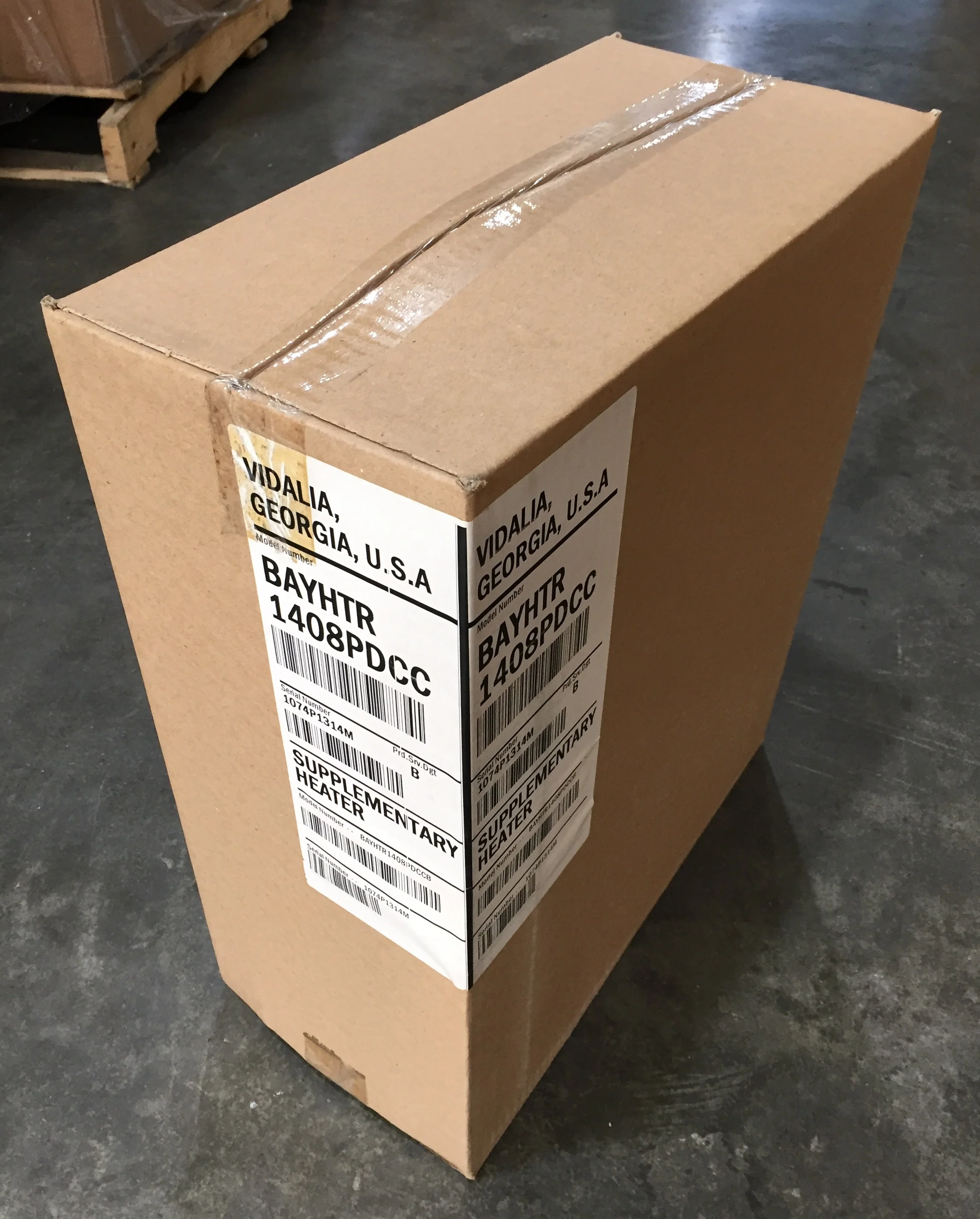 8kW Electric Heat Kit w/Pull Disconnect; 208-240/60/1 - Image 6