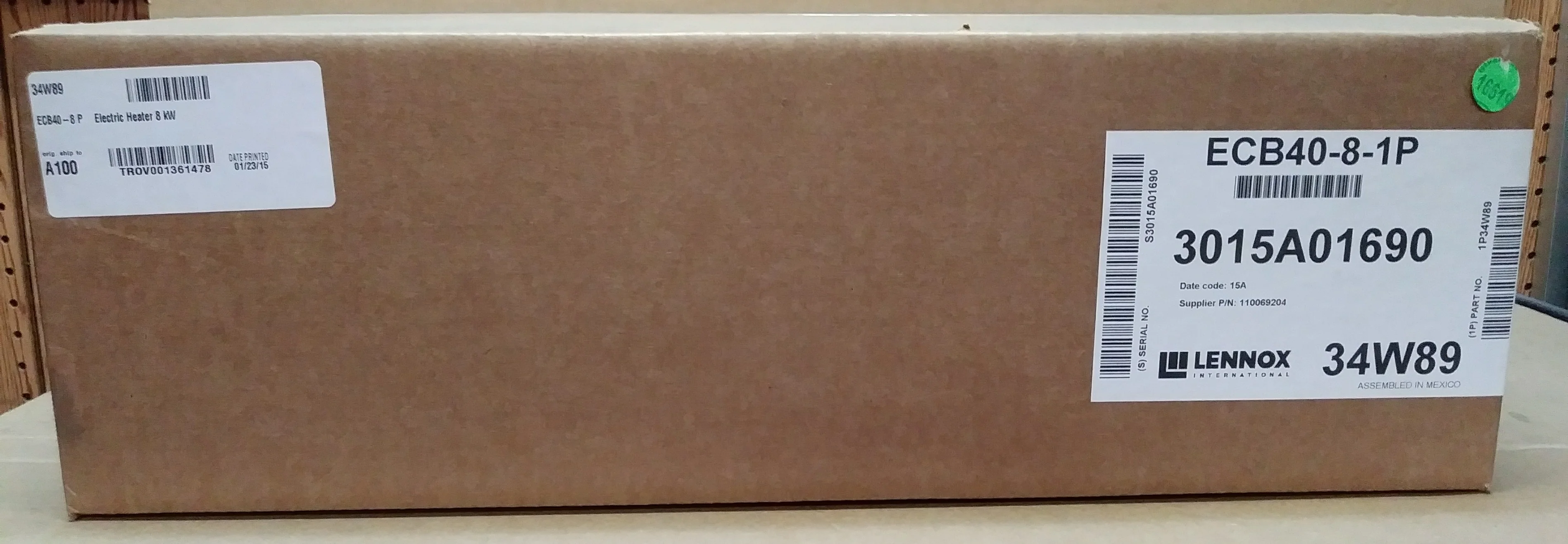 8/6 kW Electric Heat Kit; 208-240/60/1 - Image 6