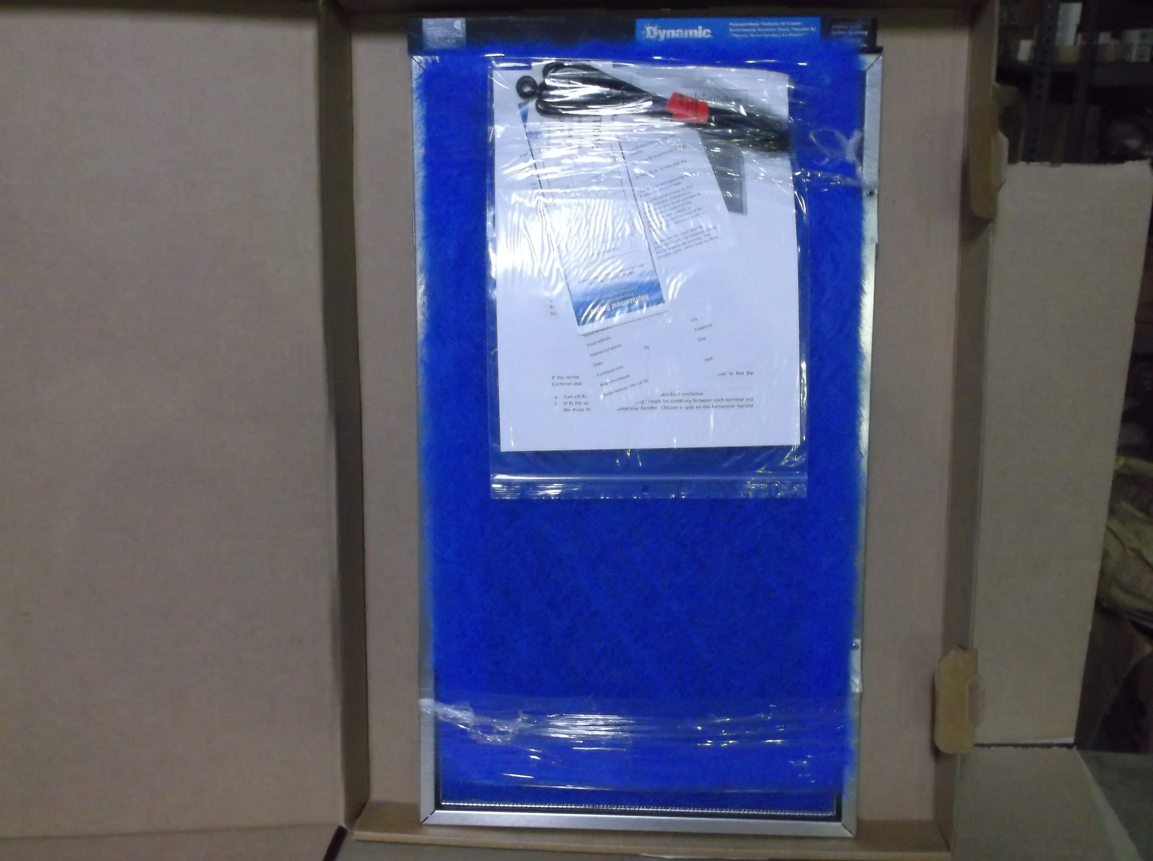 Polarized-Media Electronic Air Cleaner, 24 VAC, 60 Hertz, Phase 1, 2 Watt, 14" X 25" X 1 Merv 13 - Image 6