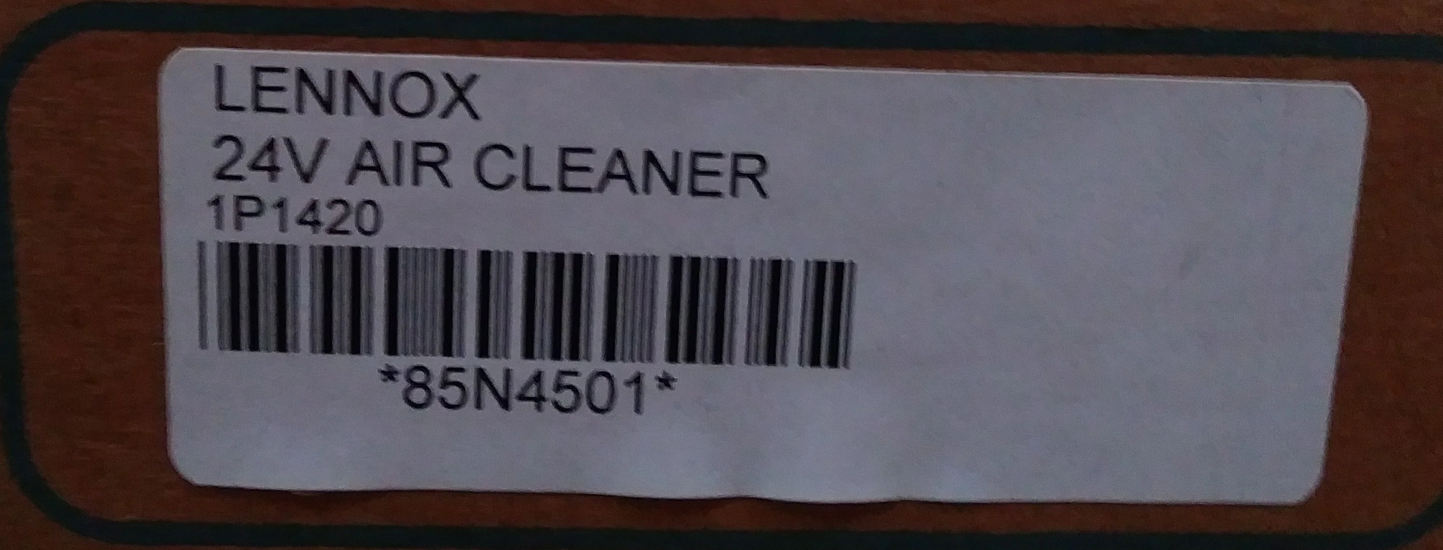 Polarized-Media Electronic Air Cleaner 24 VAC,60 Hertz,2 Watt,14 X 20" X 1" - Image 3
