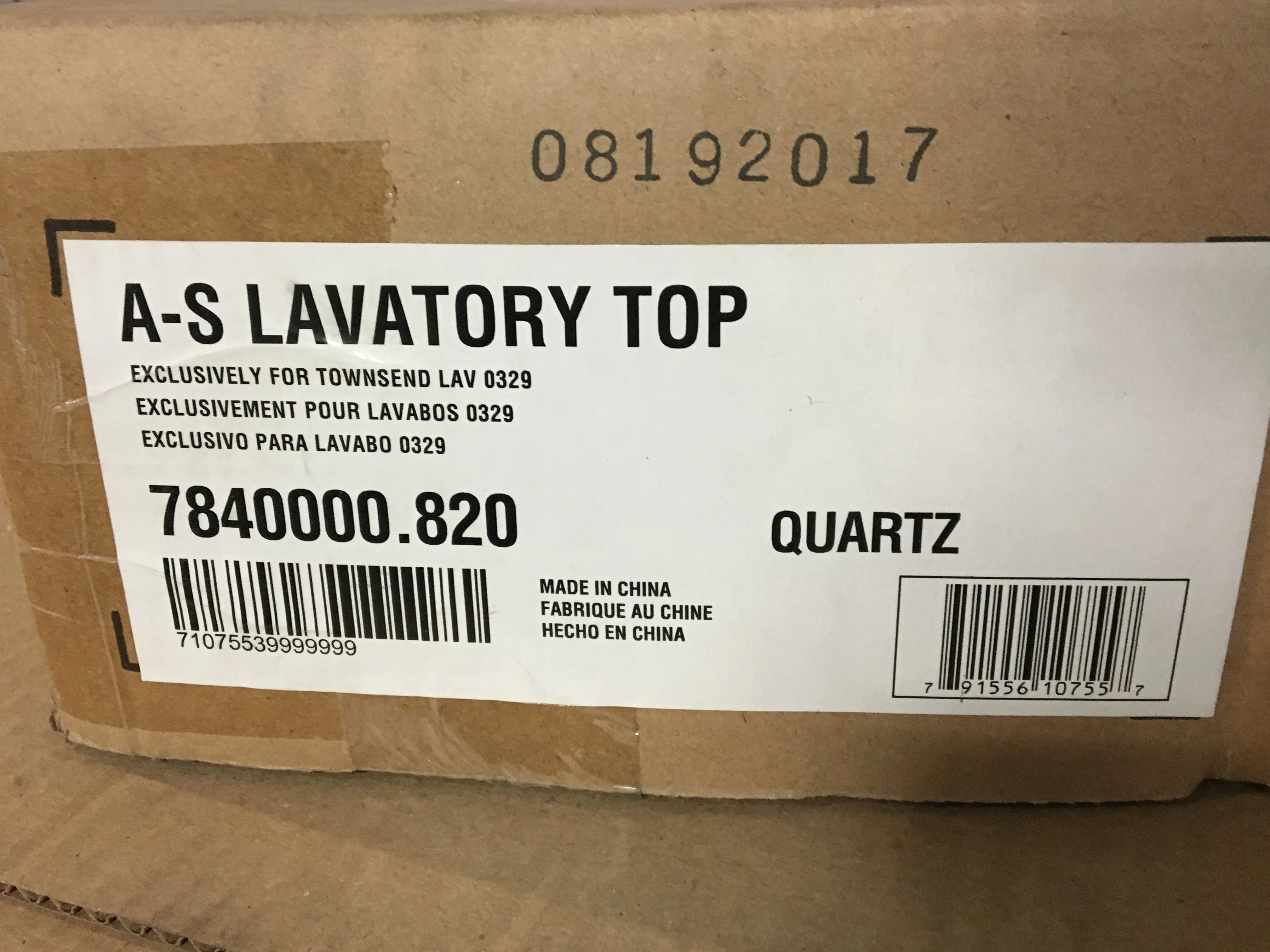 Quartz Top For Townsend Lavatory Top Sink - Image 3