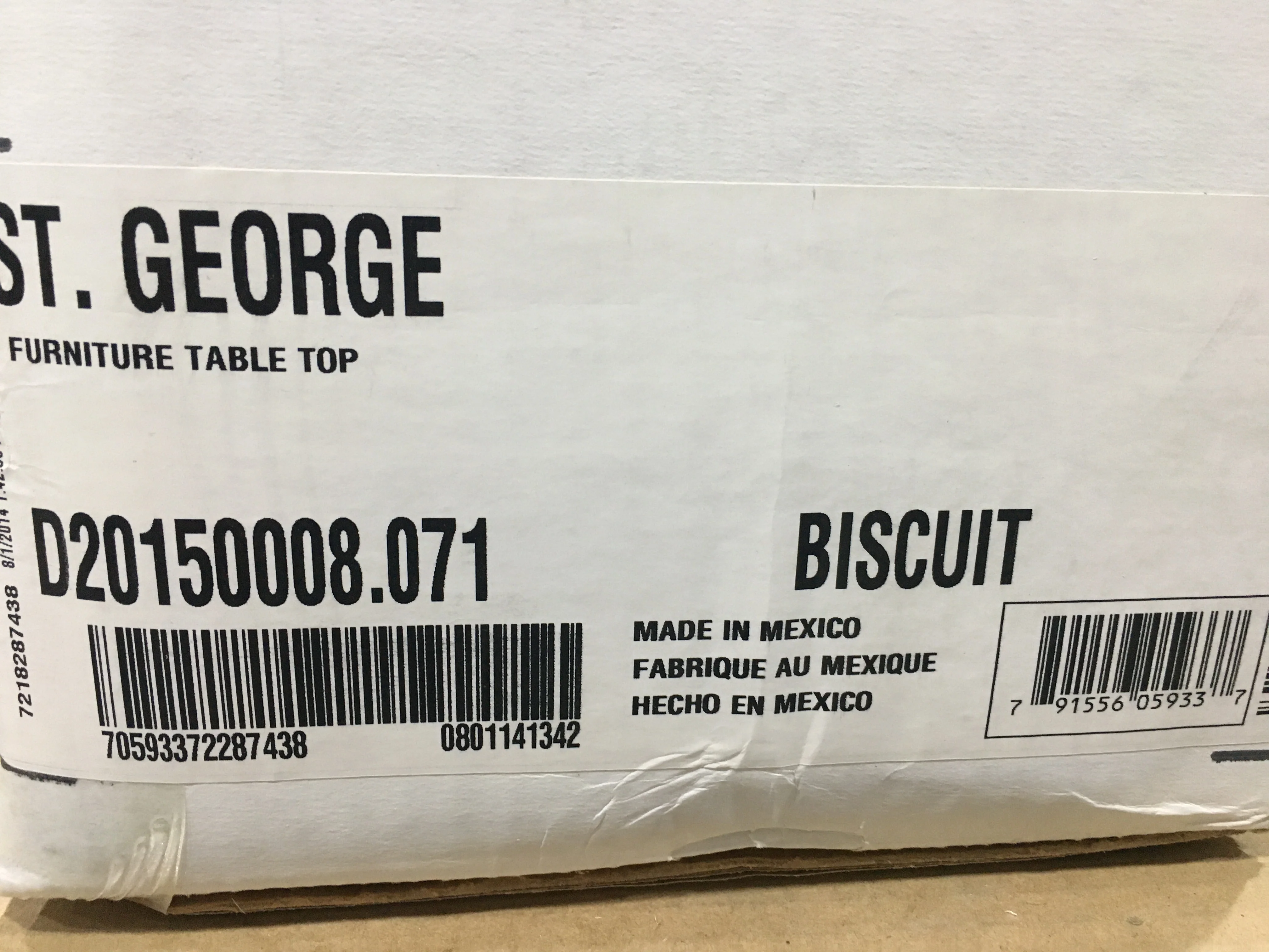St. George Furniture Lavatory - Biscuit - Image 5