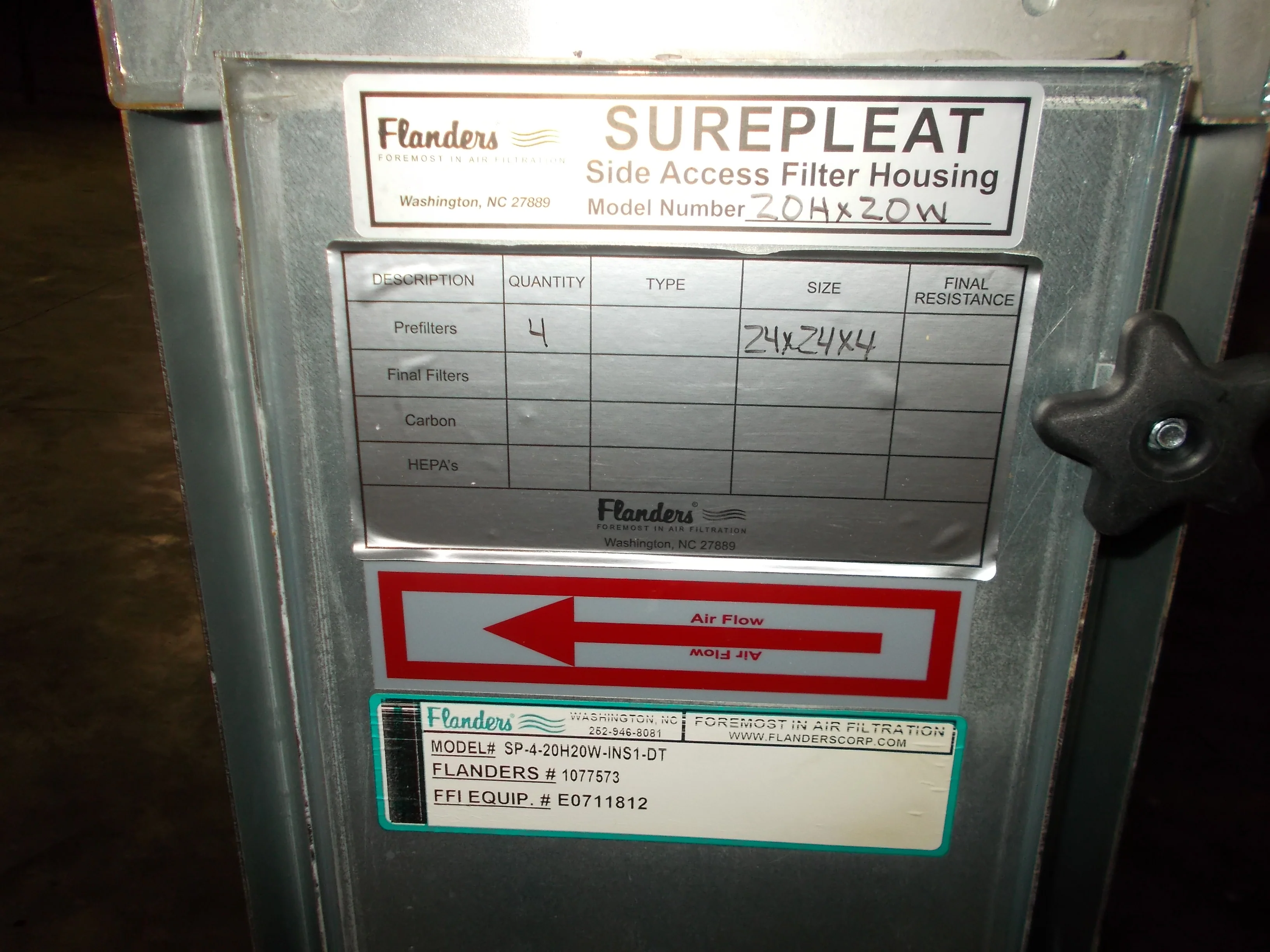 Surepleat Side Access Filter Housing - Image 4