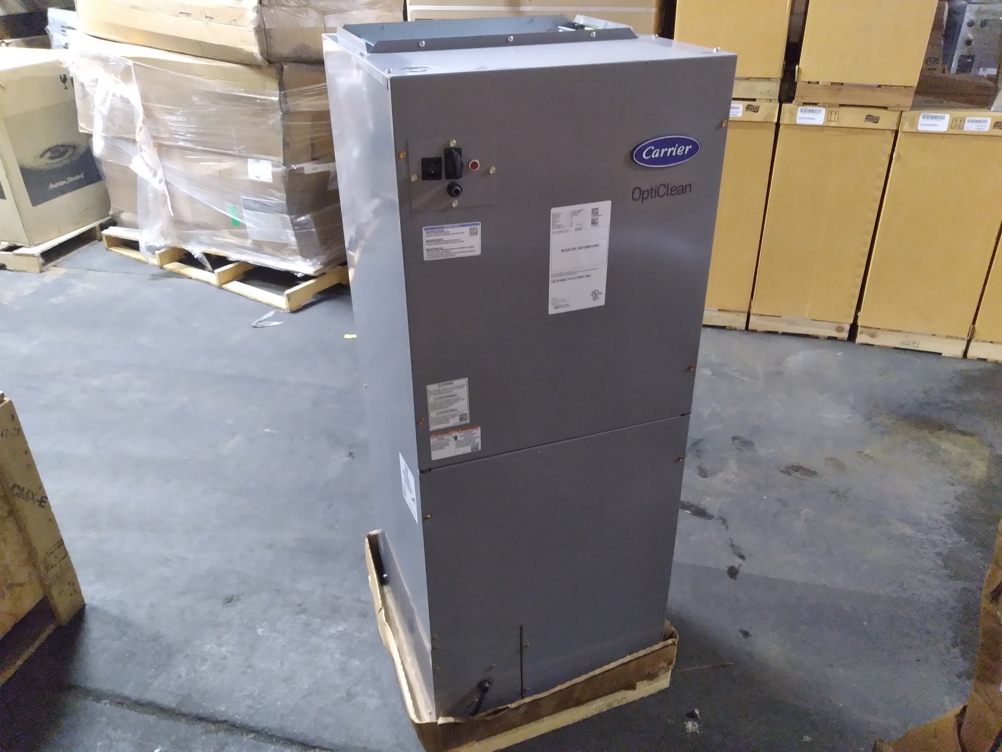 Upflow Portable Negative Air Scrubber, 115/60/1, 1500 CFM - Image 5